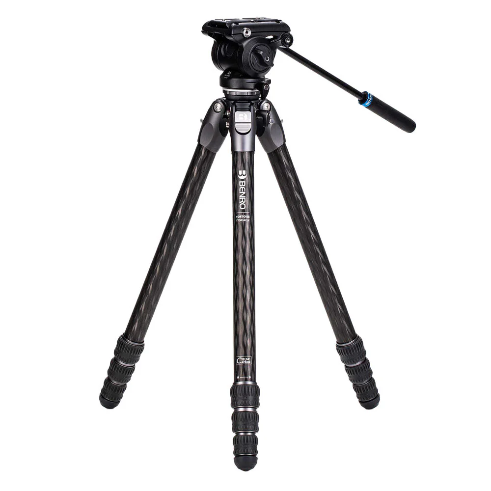 Benro Tortoise 34CLV Carbon Fibre Tripod Kit w/ Twist Lock (164cm)