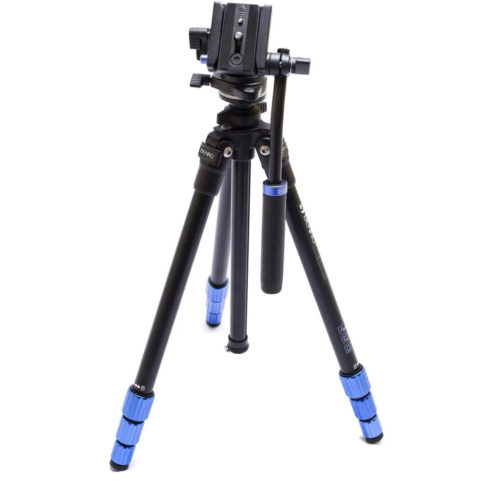 Benro Travel Slim Video, Alum, Twist Lock, S2CSH Head, (2.5kg PL)