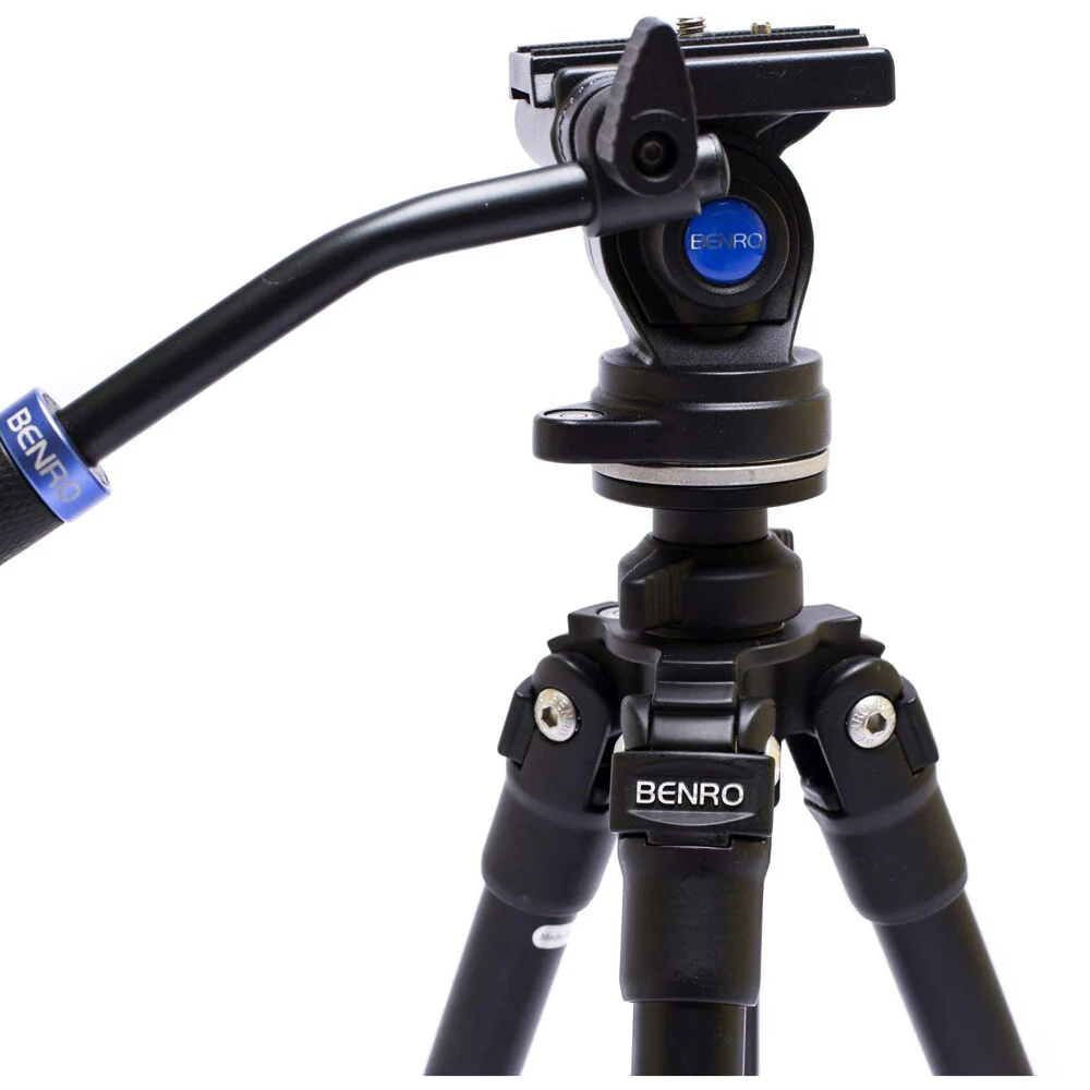 Benro Travel Slim Video, Alum, Twist Lock, S2CSH Head, (2.5kg PL) - Image 3