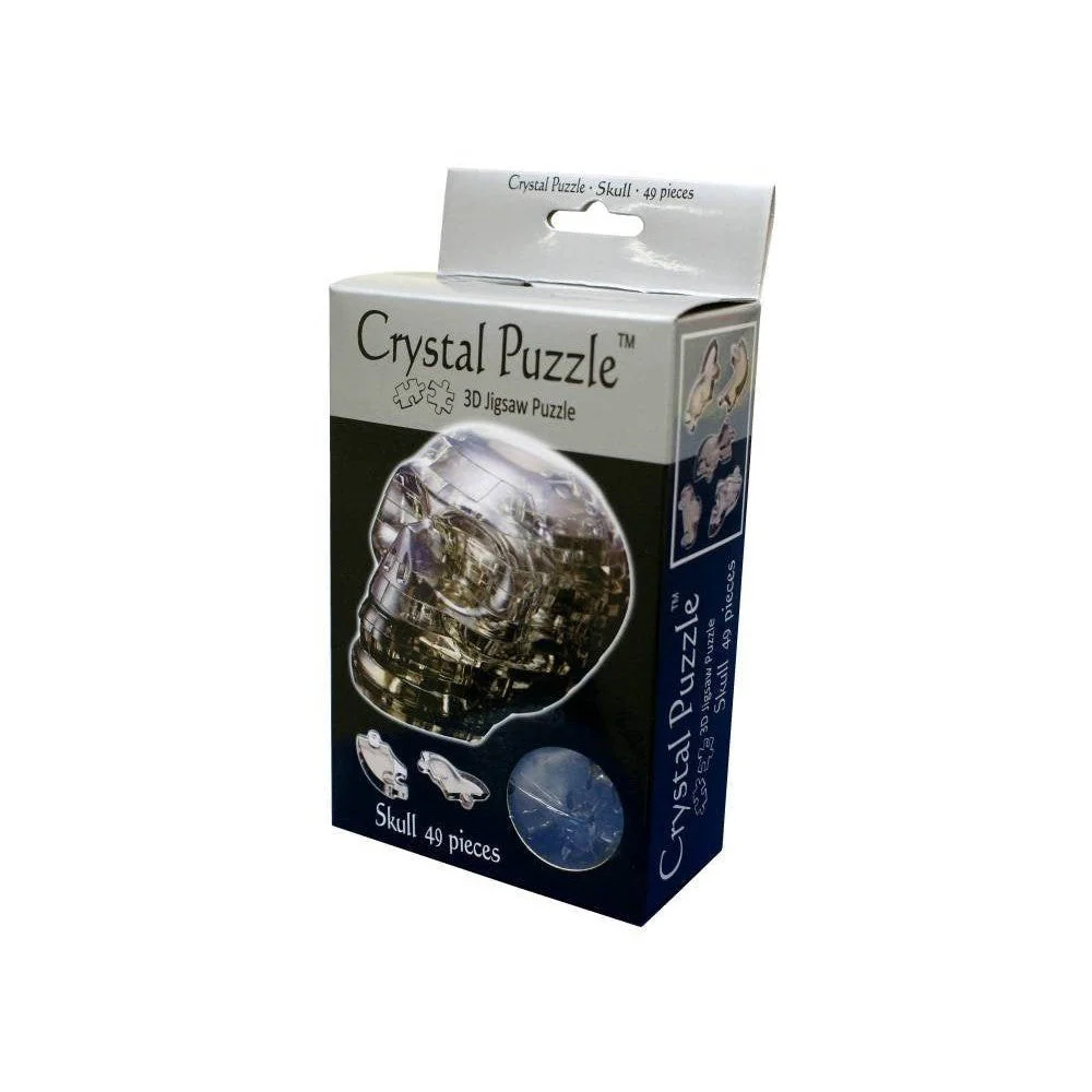 Bepuzzled 3D Crystal Puzzle: Black Skull - Image 4