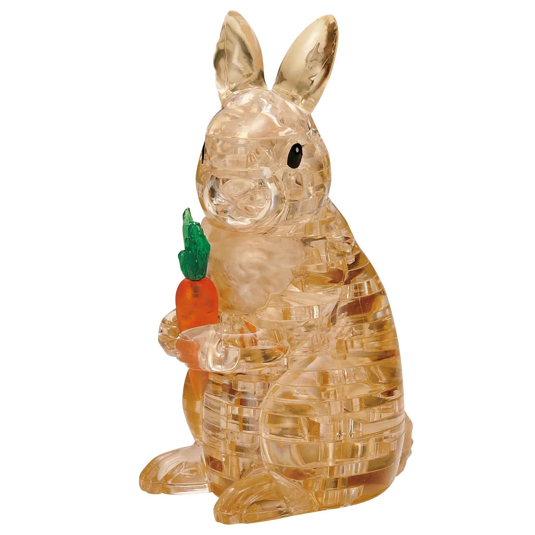 Bepuzzled 3D Crystal Puzzle: Brown Rabbit - Image 3