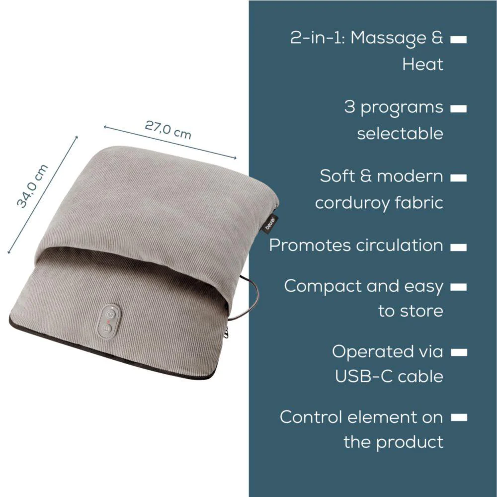 Beurer FM28 Foot Massage Cushion with Heat - Image 6