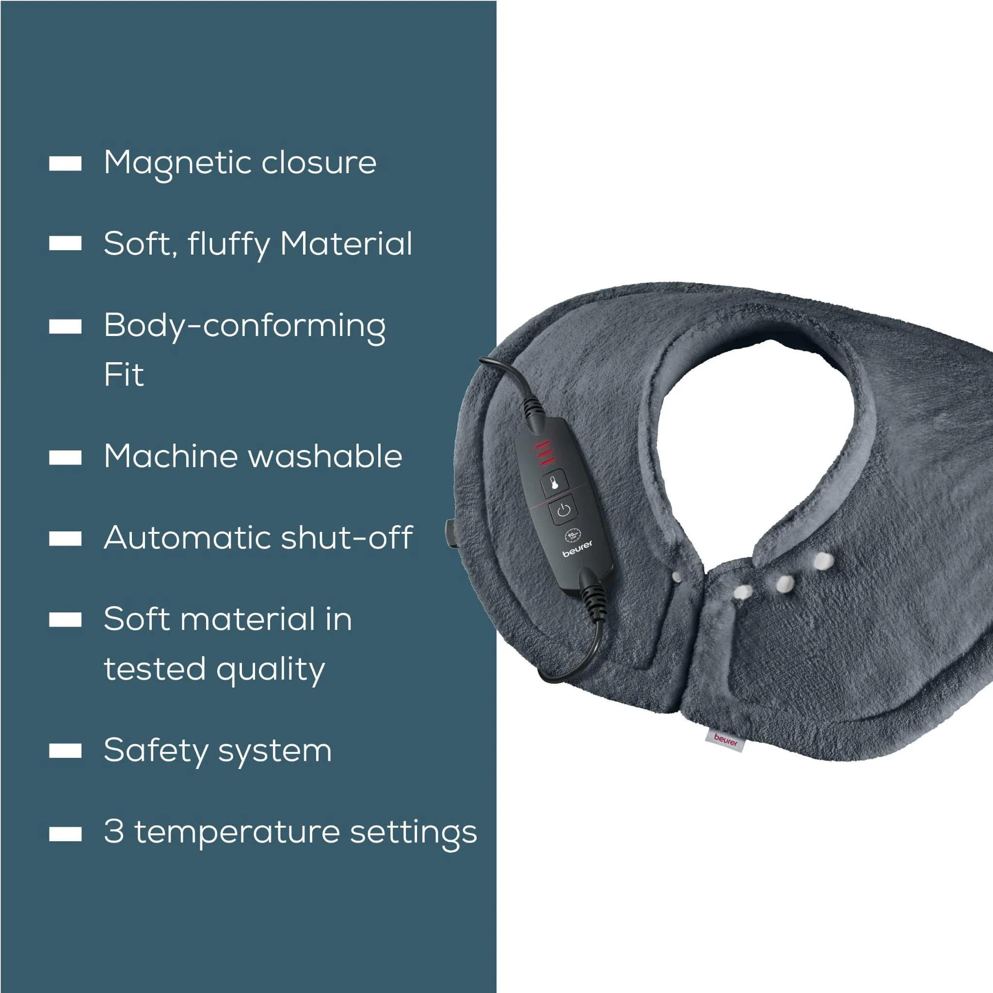 Beurer HK66 Cosy Shoulder & Neck Heat Pad - Image 6