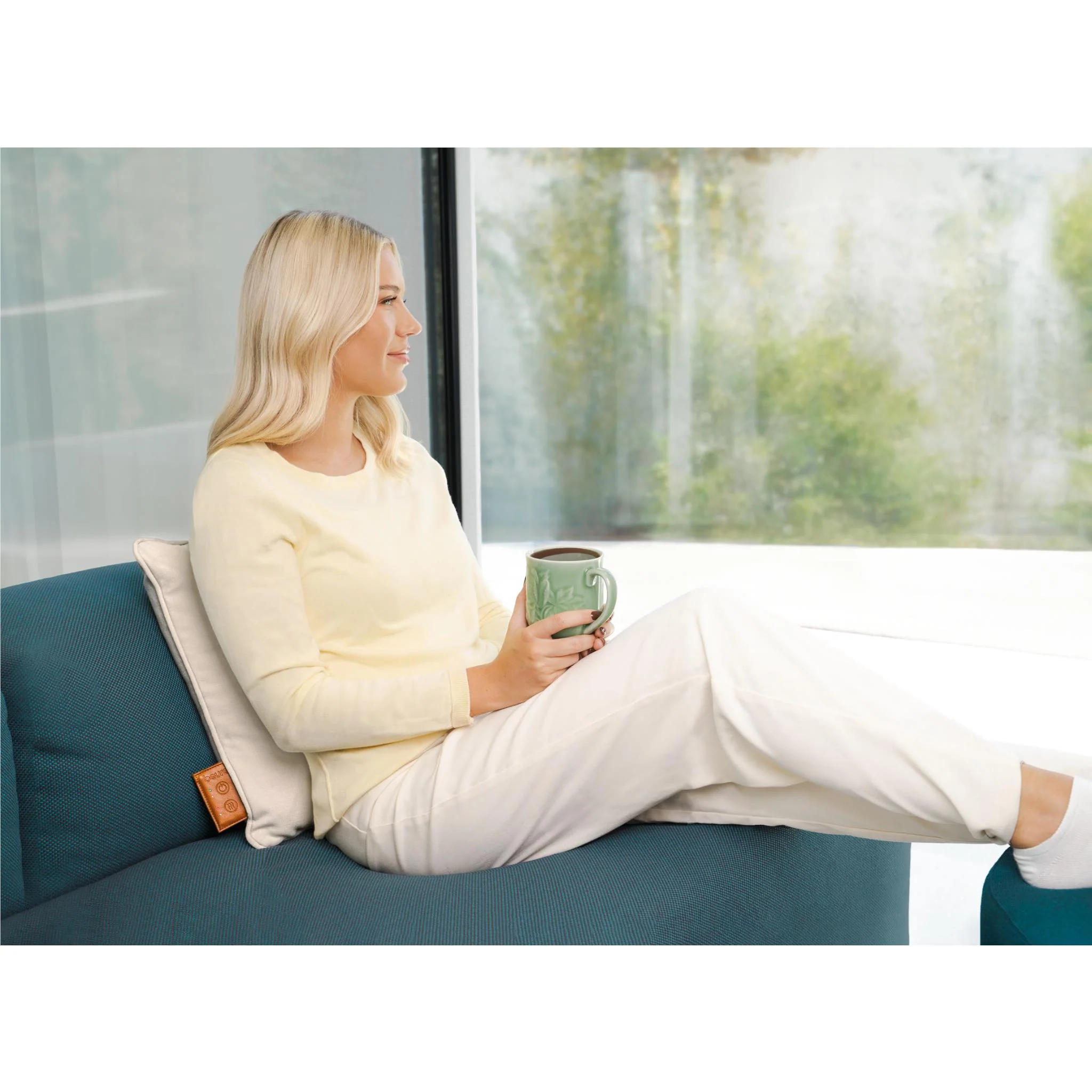 Beurer HK77 Heaty: Rechargeable Heated Cushion (Cashmere Crème) - Image 14