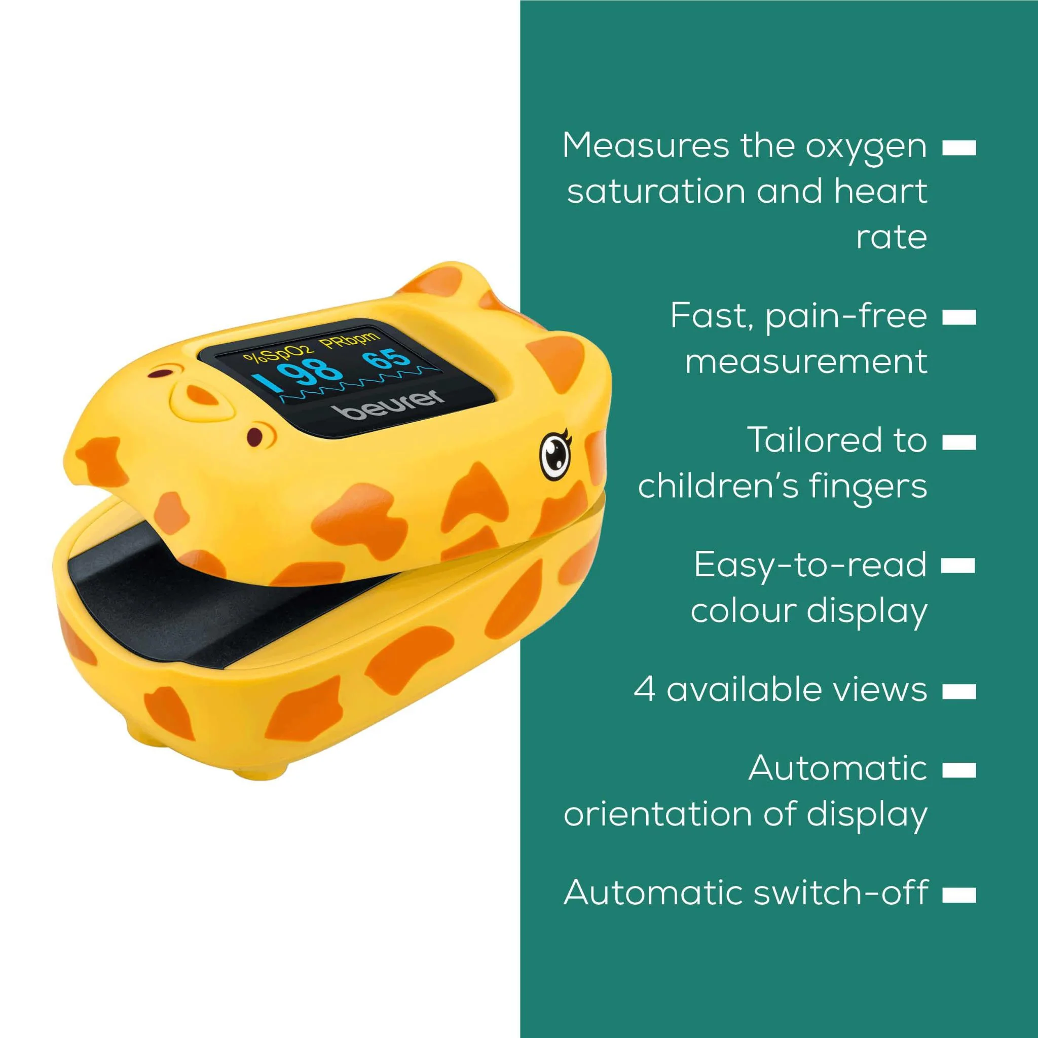 Beurer PO13 Kid's Pulse Oximeter - Image 7