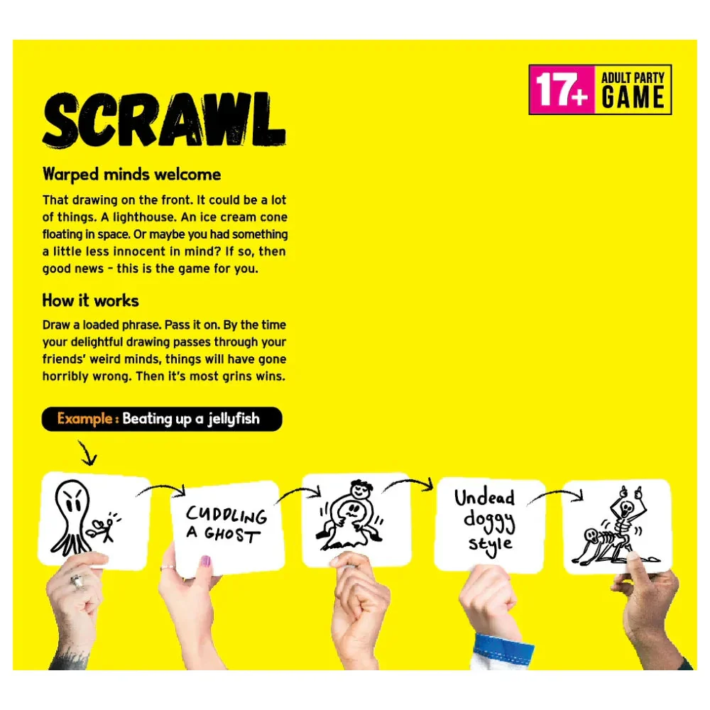 Big Potato Scrawl 17 Plus Drawing Party Game - Image 3