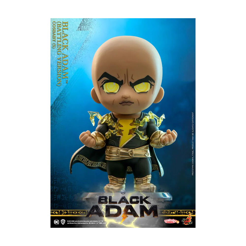 Black Adam 2022 Black Adam Battling Cosbaby Hot Toys Movie Action Figure Toy - Image 2