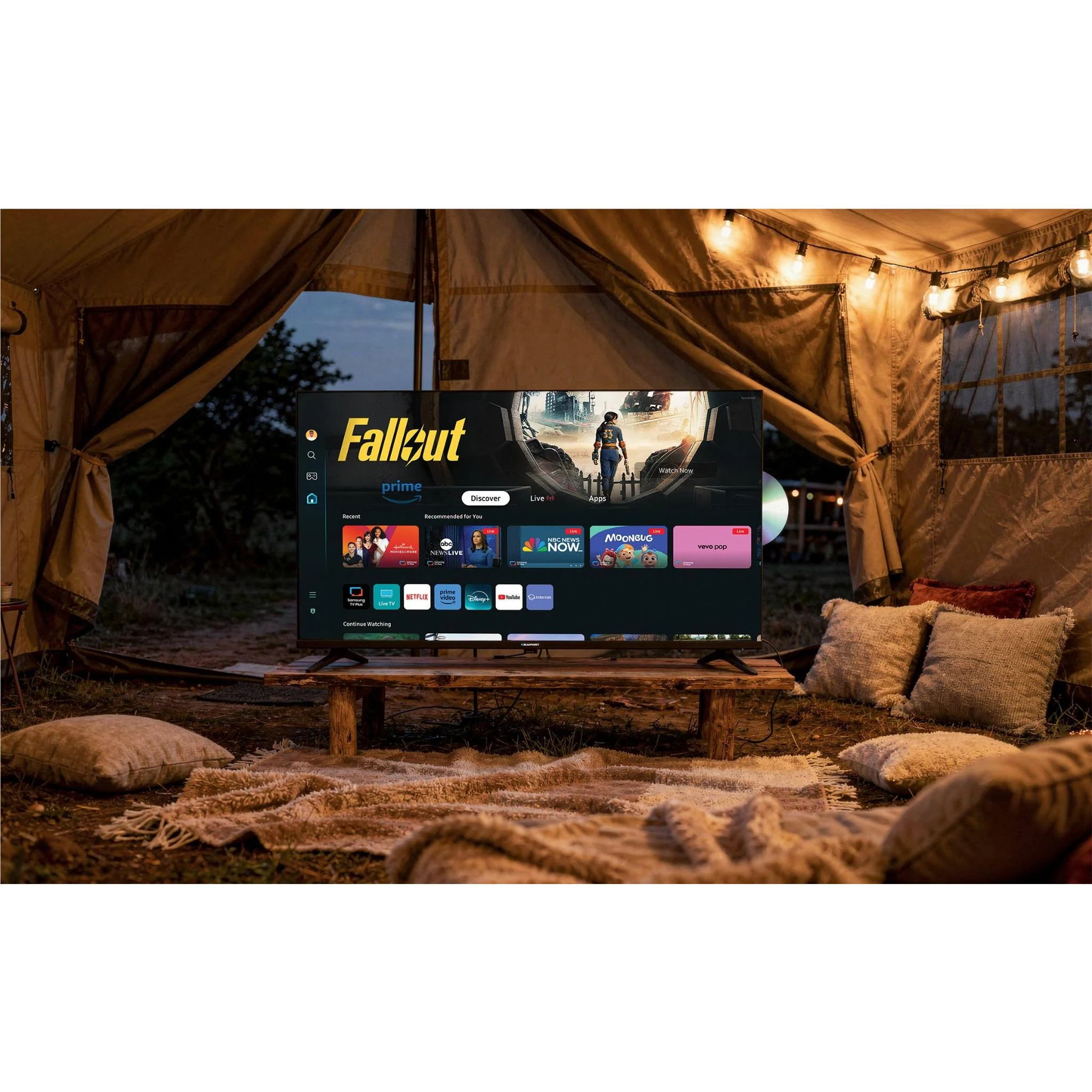 Blaupunkt 40" Full HD TV with Tizen OS DVD Player and 12V Car Charger - Image 6