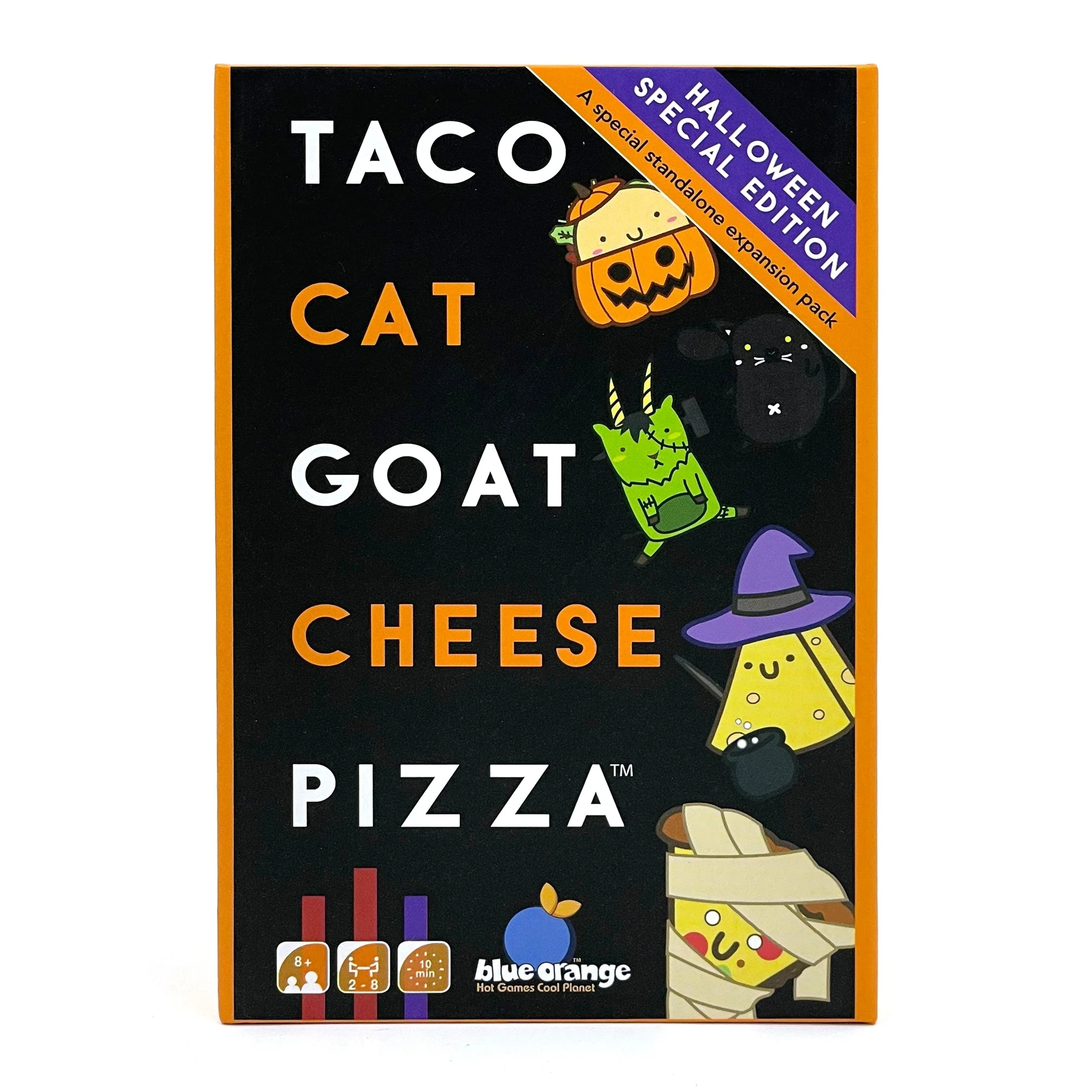 Blue Orange Games Taco Cat Goat Cheese Pizza Halloween Edition Game - Image 2