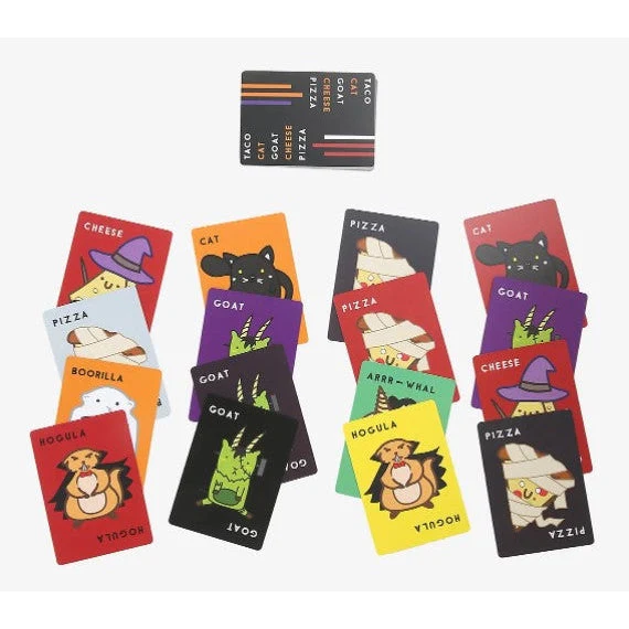 Blue Orange Games Taco Cat Goat Cheese Pizza Halloween Edition Game - Image 4