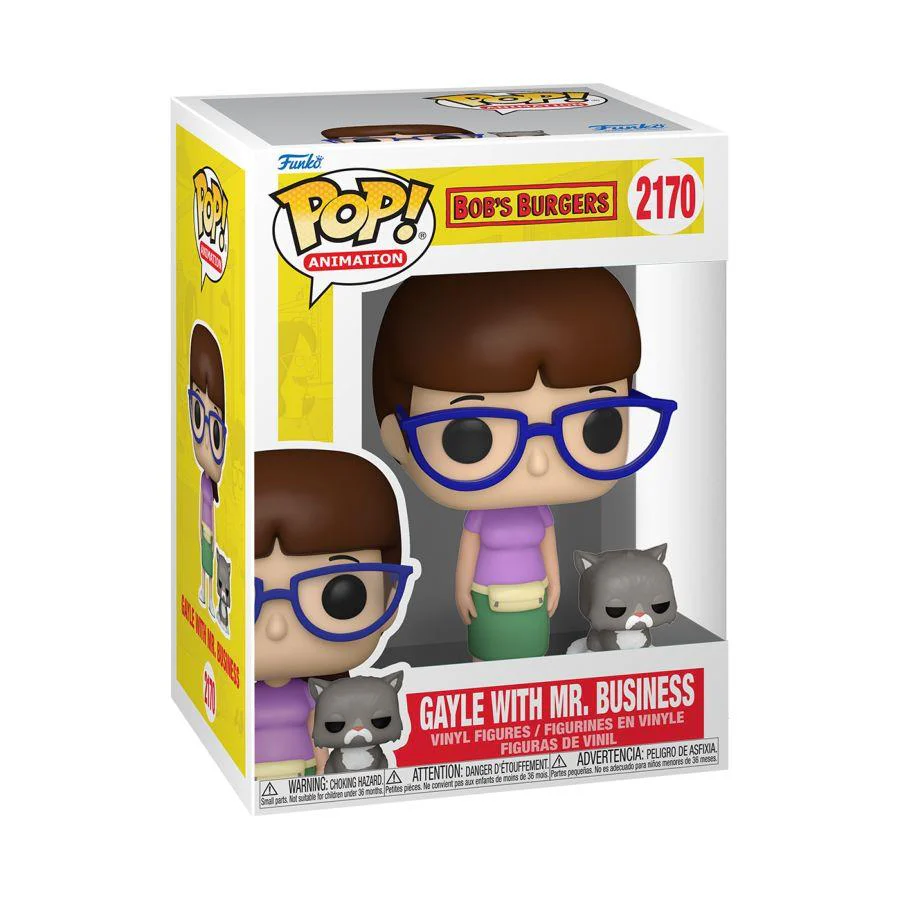 Bob's Burgers - Gayle with Mr.Bus Pop! Vinyl - Image 2