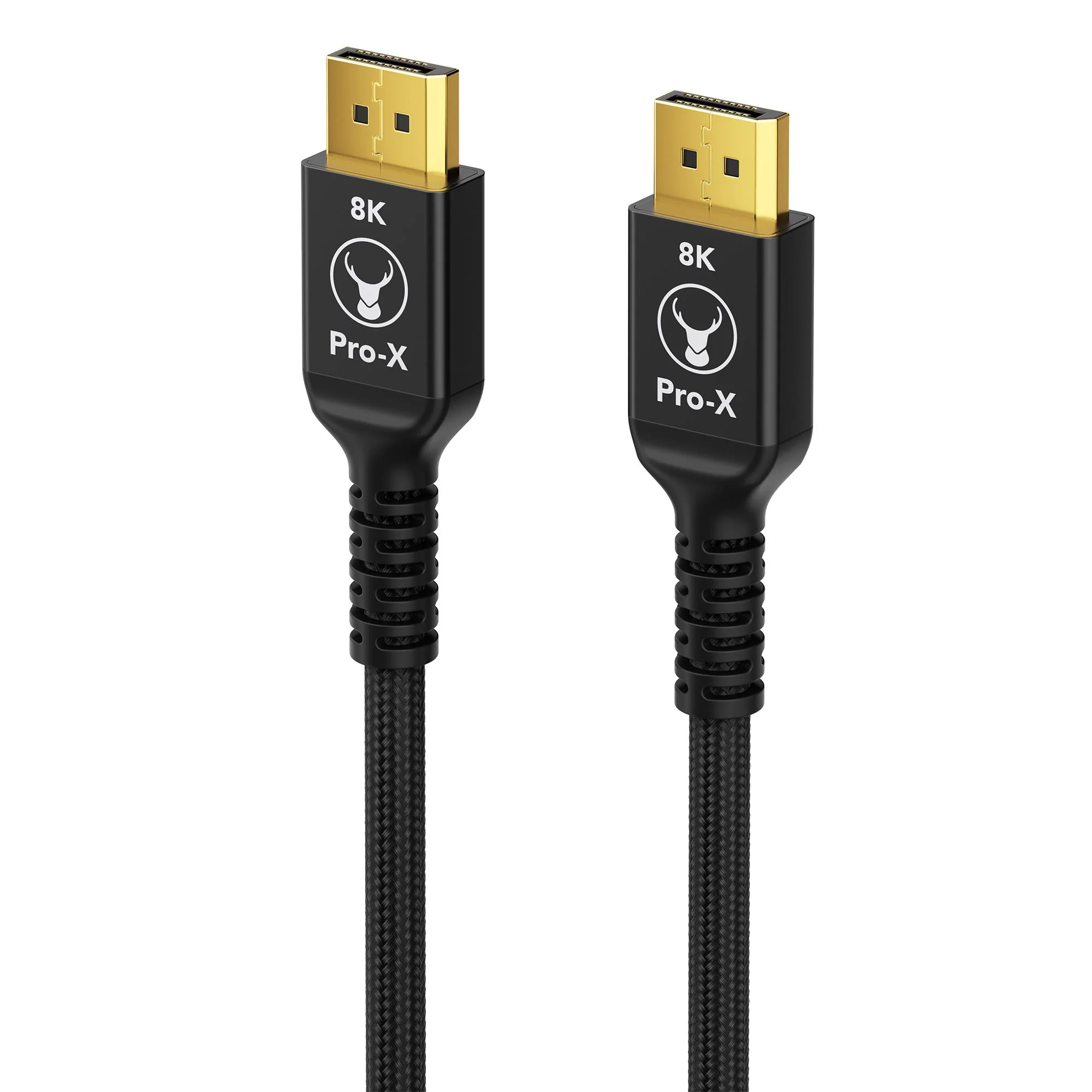Bonelk Pro-X Long-Life DisplayPort to DisplayPort Cable 1.5m (Black) - Image 2