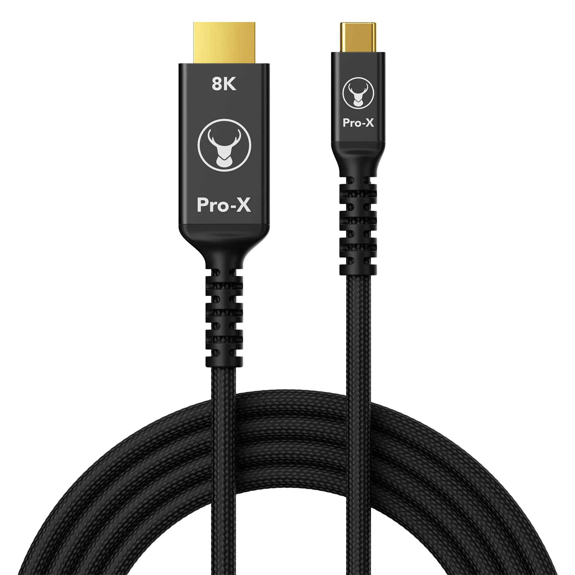 Bonelk Pro-X Long-Life USB-C to HDMI Cable 1.5mn (Black) - Image 3