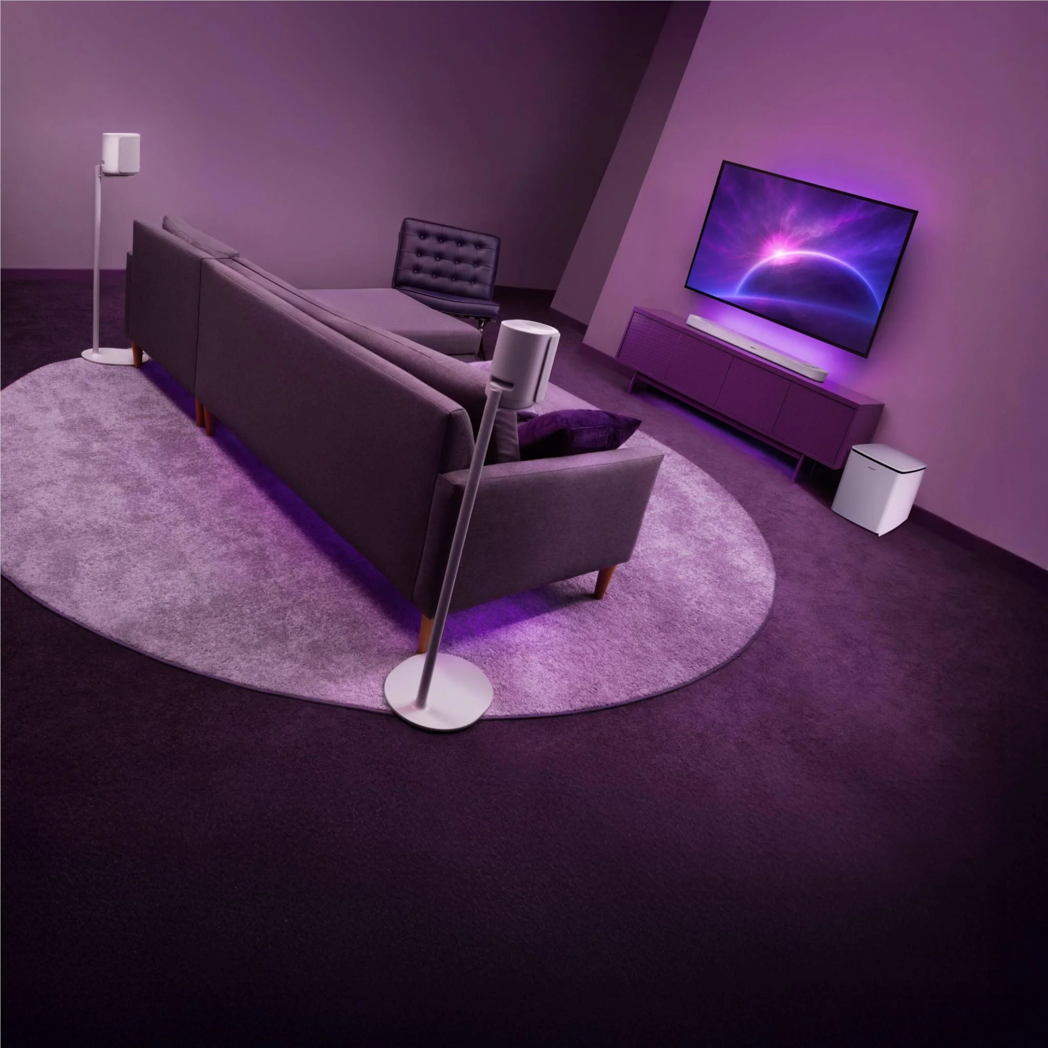 Bose Lifestyle Floor Stand (White Smoke) - Image 3
