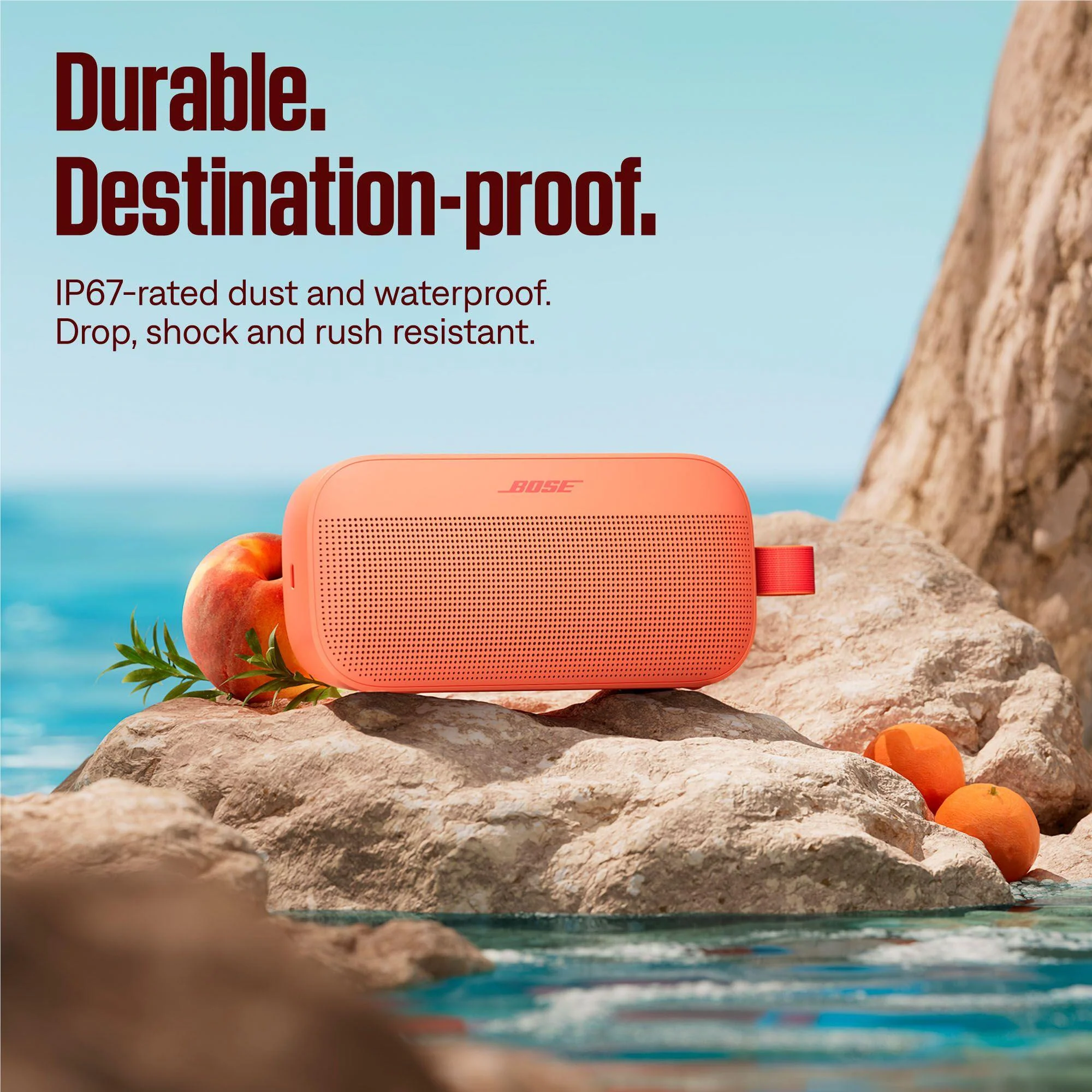Bose SoundLink Flex Portable Speaker 2nd Gen (Peach) - Image 8