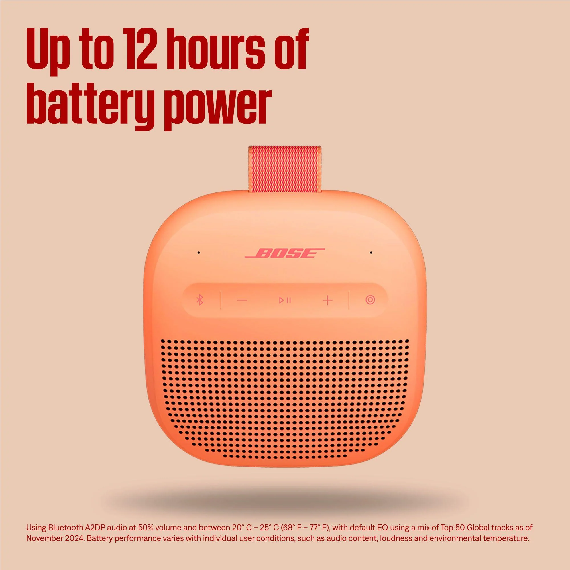 Bose SoundLink Micro Portable Speaker 2nd Gen (Peach) - Image 6