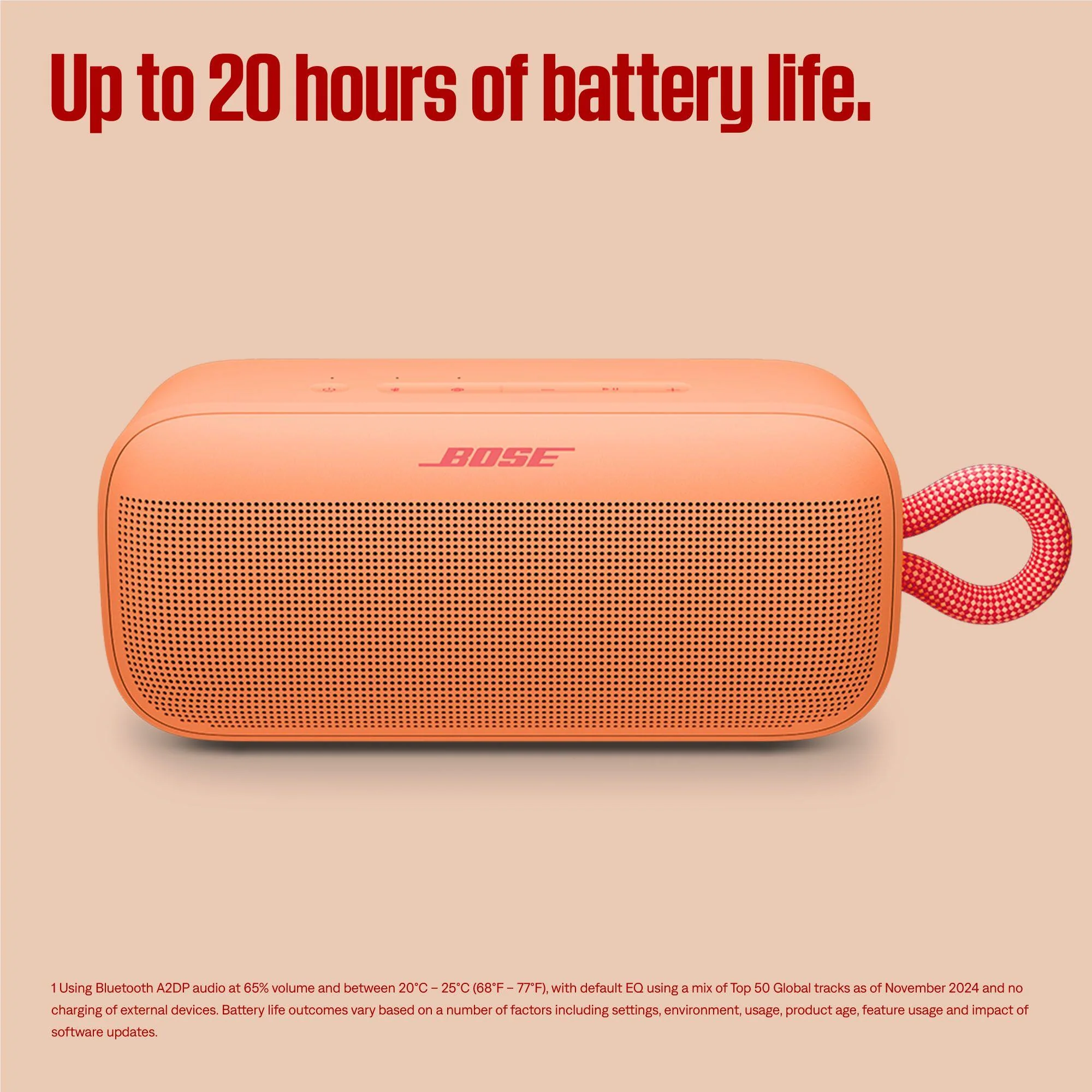 Bose SoundLink Plus Portable Speaker (Peach) - Image 6