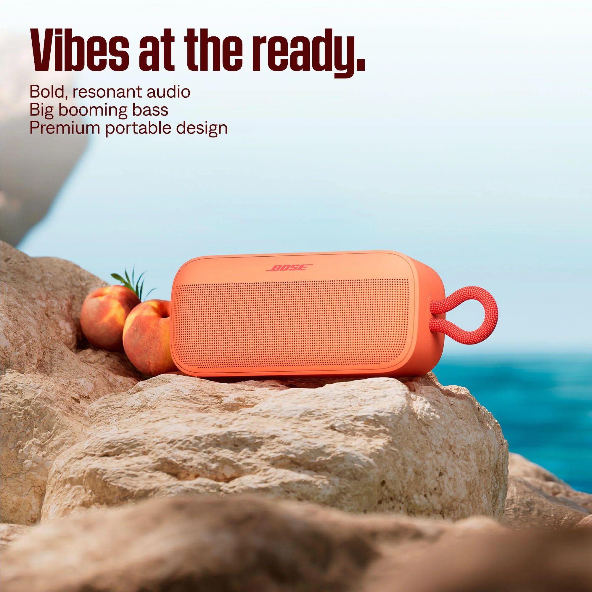 Bose SoundLink Plus Portable Speaker (Peach) - Image 8