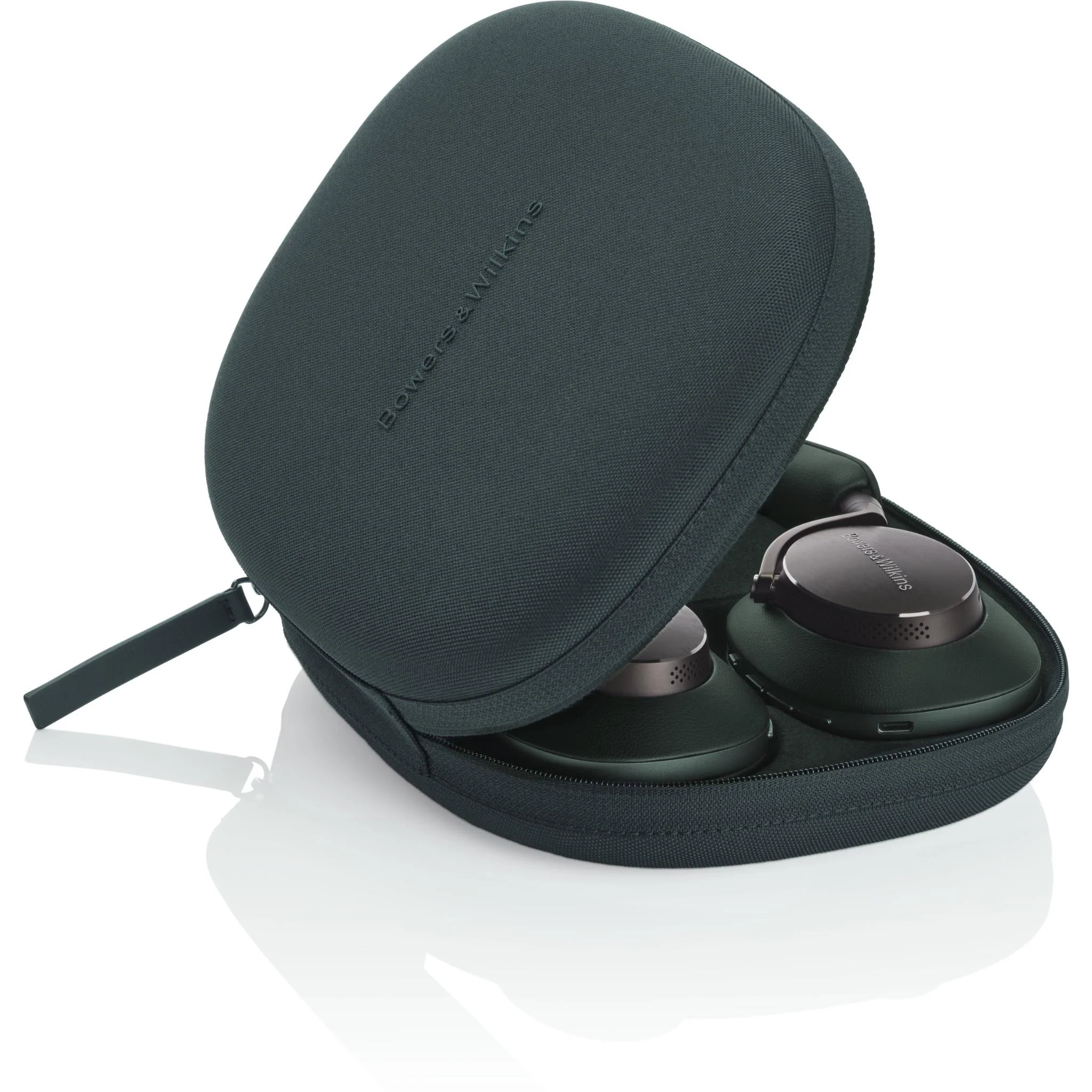 Bowers & Wilkins PX8 Noise-Cancelling Wireless Over-Ear Headphones (Dark Forest) - Image 9