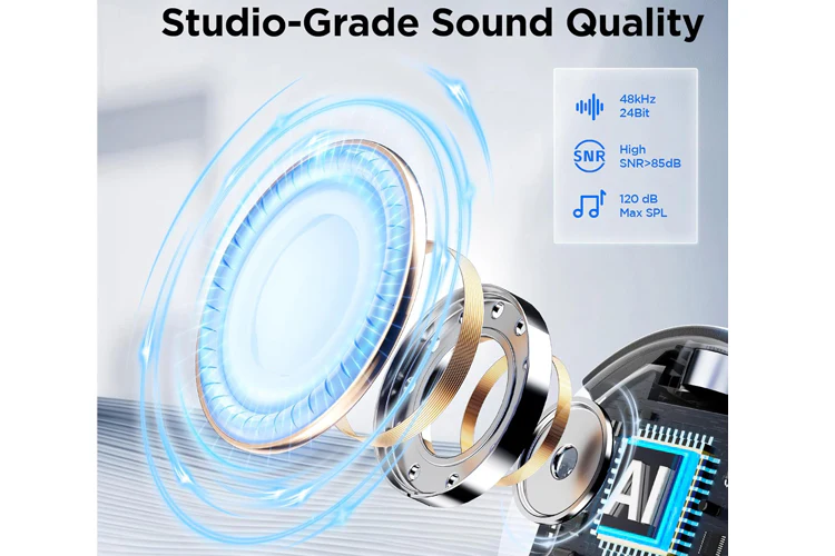 BOYA BOYALINK 3 AI-Powered Wireless Microphone (USB-C) - Image 4