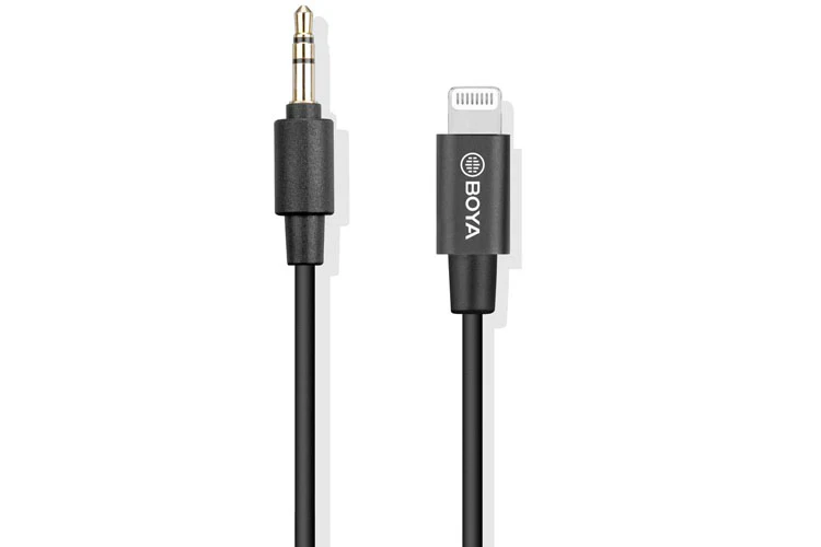 Boya BY-M2 Lavalier Clip On Lapel Microphone for iOS Devices - Image 2