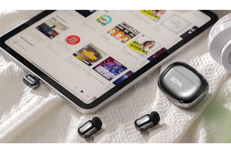 BOYA Mini 2 Wireless Microphone USB-C (Space Grey) - Image 2