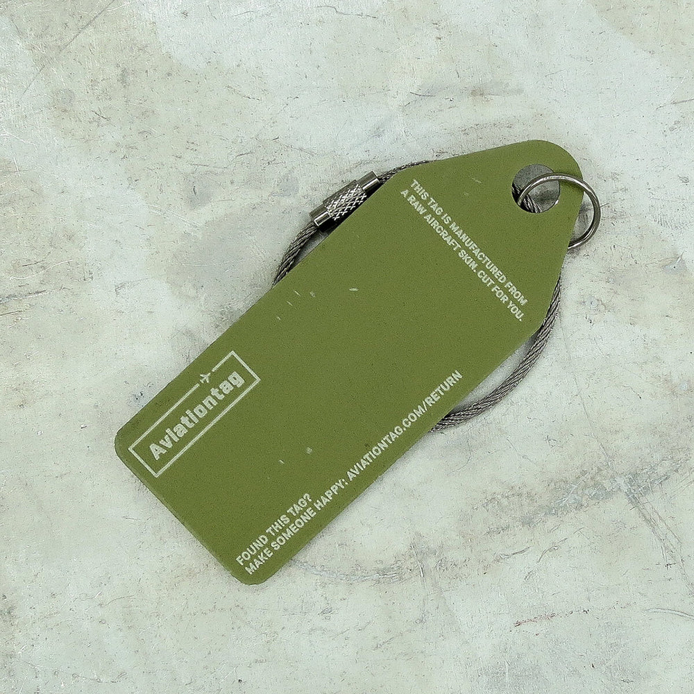Boyle Aviationtag Keychain Douglas DC-9 Continental Airlines Tag 14.5cm (Silver) - Image 3