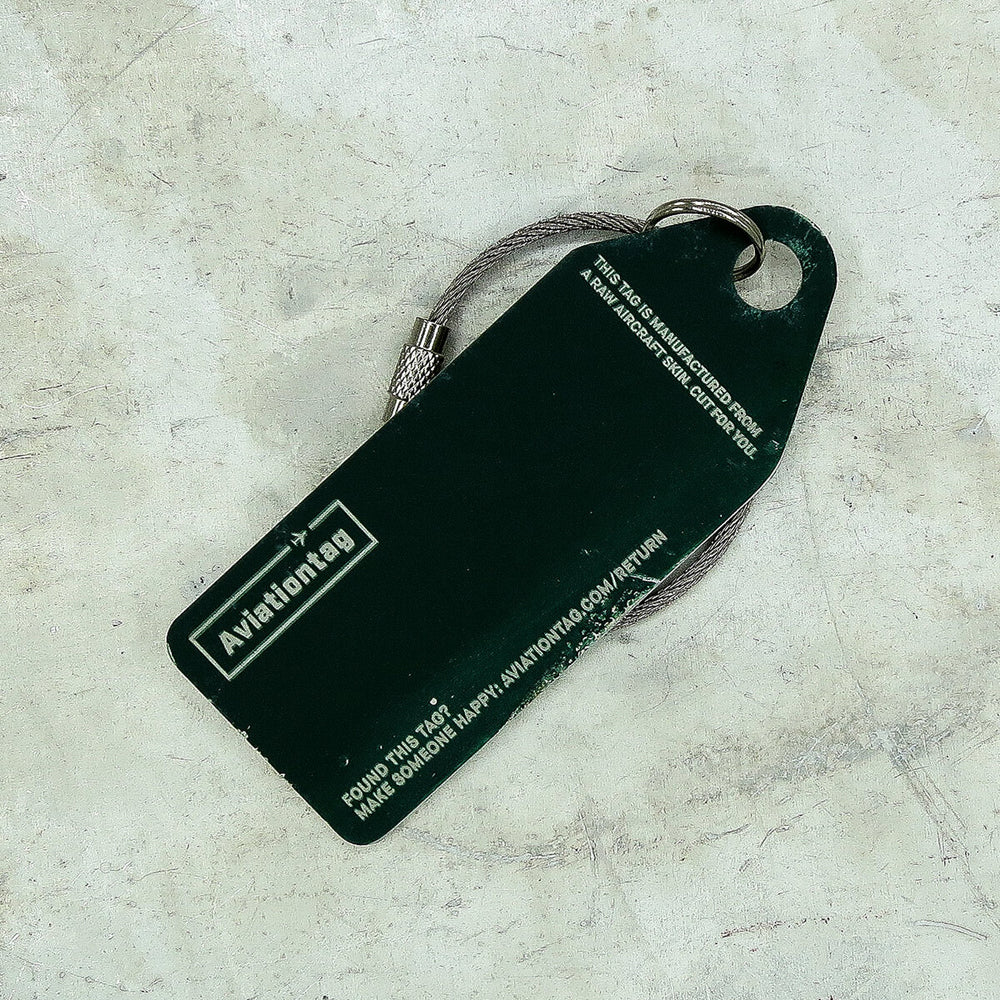 Boyle Aviationtag Keychain Fokker 50 SAS Tag 14.5cm (White) - Image 3