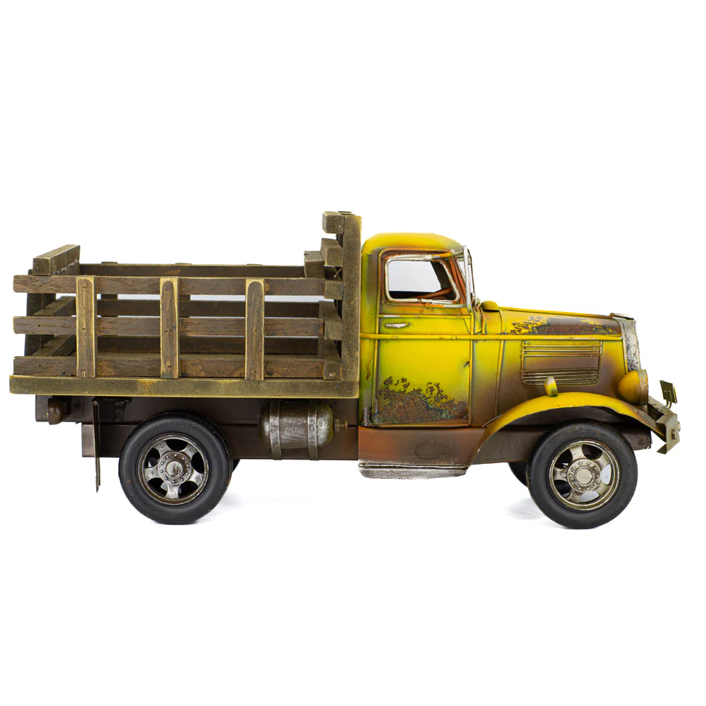 Boyle Metal Display Rustic Farm Truck Handmade Ornament Home Decor 39cm - Image 4