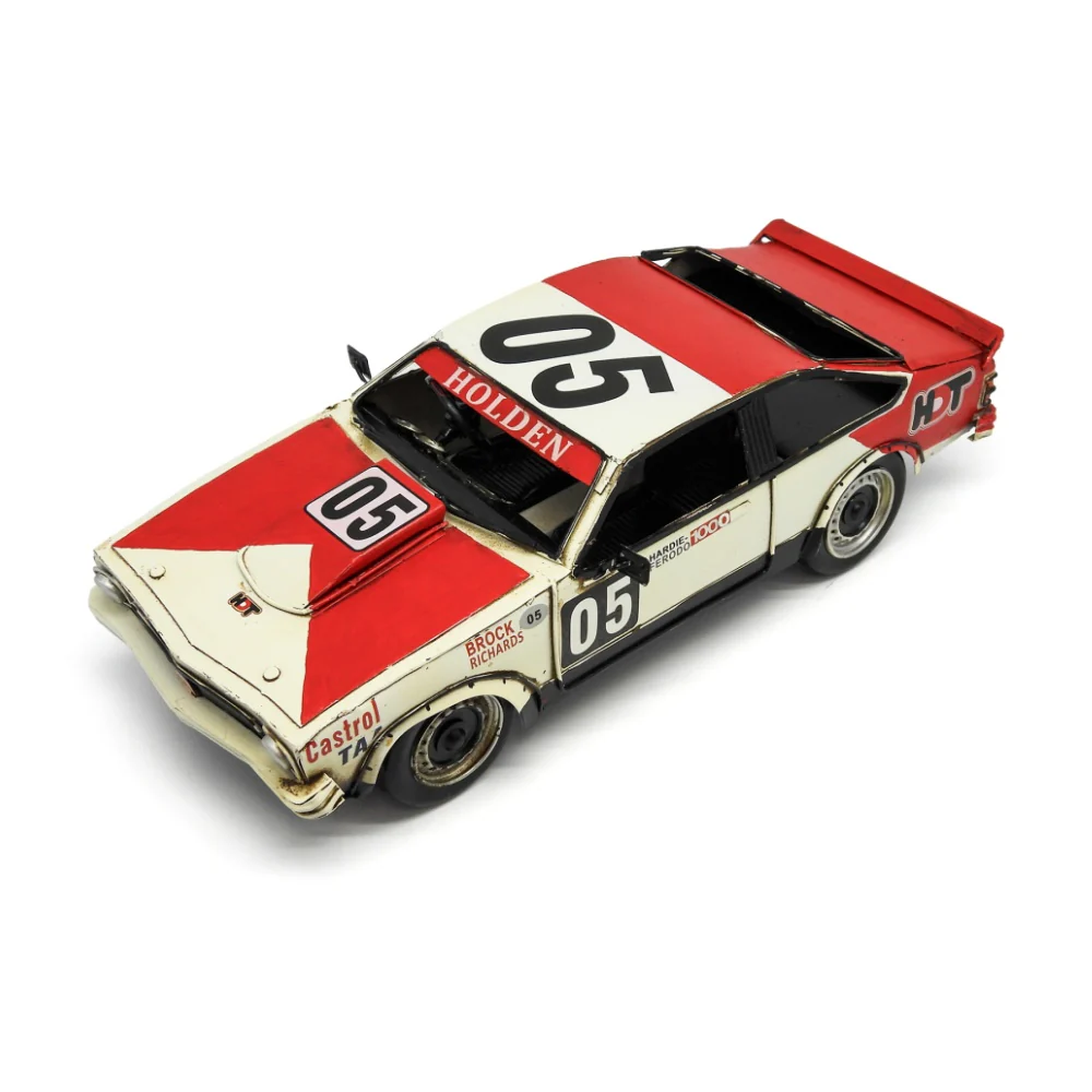 Boyle Metal Ornament Figurine 1978 Torana Bathurst Car 27x8cm (Red) - Image 5