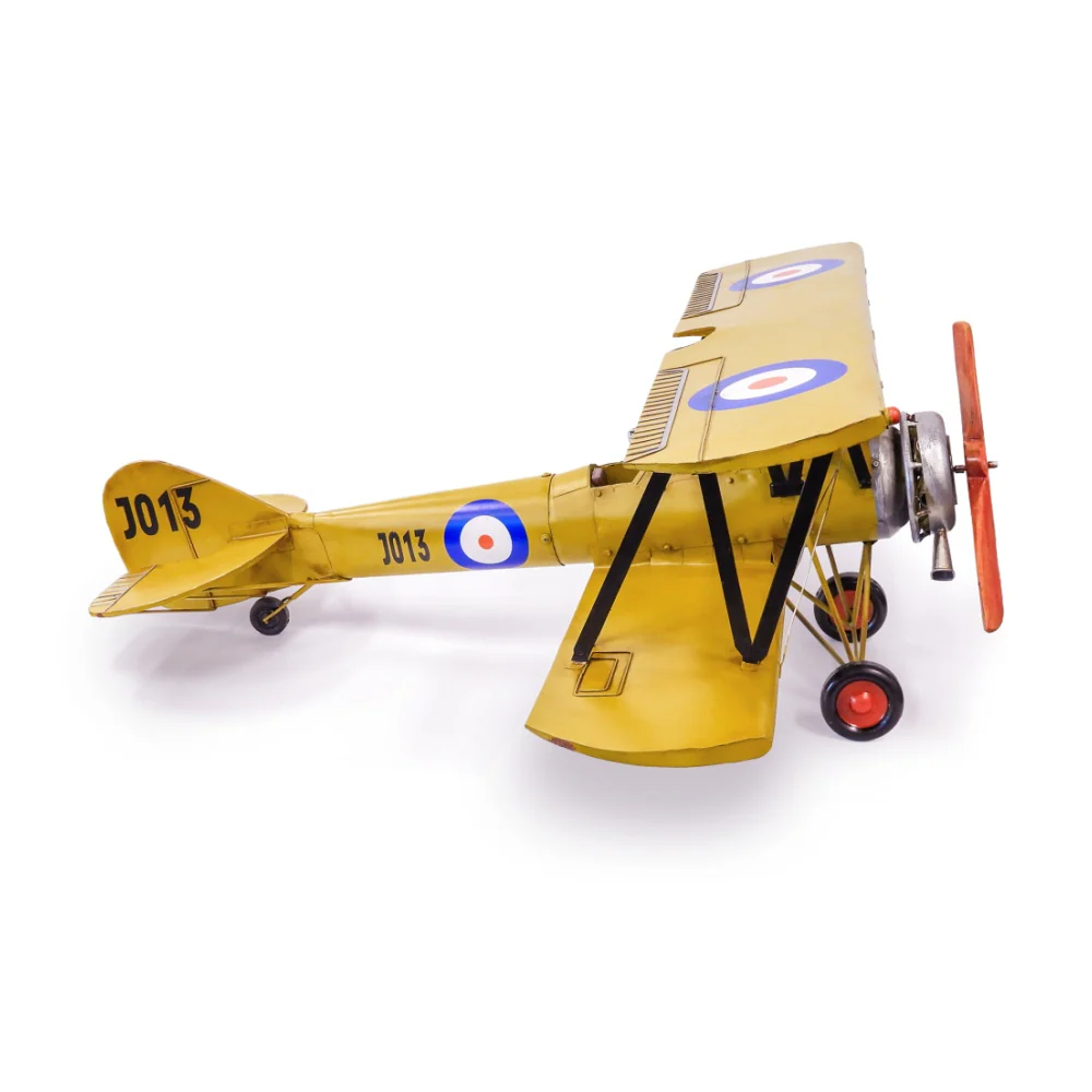 Boyle Metal Ornament Figurine EX Large The Arvo 621 Aircraft 96x94cm (Yellow) - Image 2