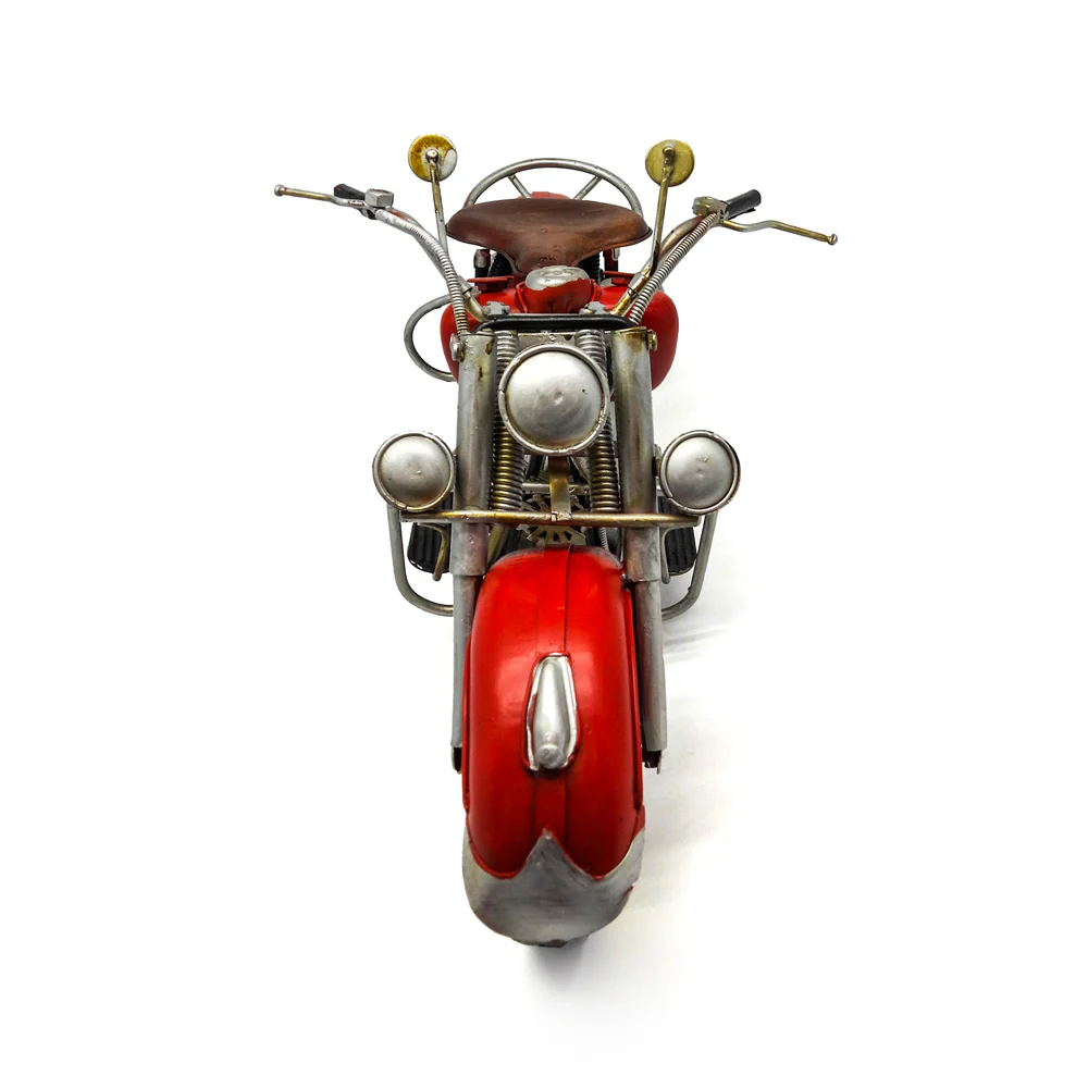 Boyle Metal Ornament Home Decor Collectible 1948 Chief Motorcycle 41x21x20.8cm - Image 4