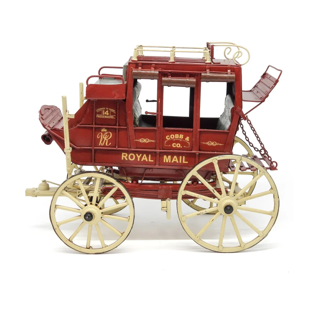 Boyle Metal Ornament Home Decor Collectible Cobb and Co Coach 30x15x24cm - Image 4