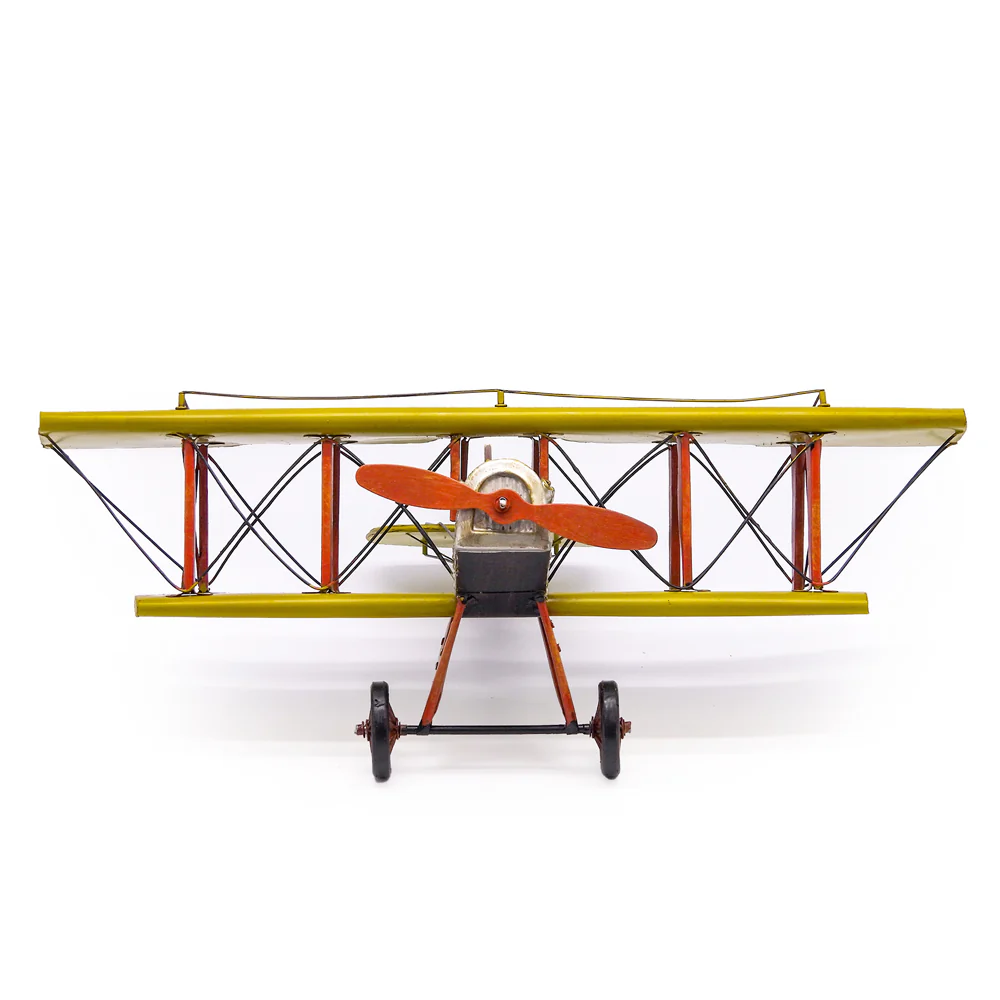 Boyle Metal Ornament Home Decor Collectible Curtis Jenny Plane 43x39x14.5cm - Image 4