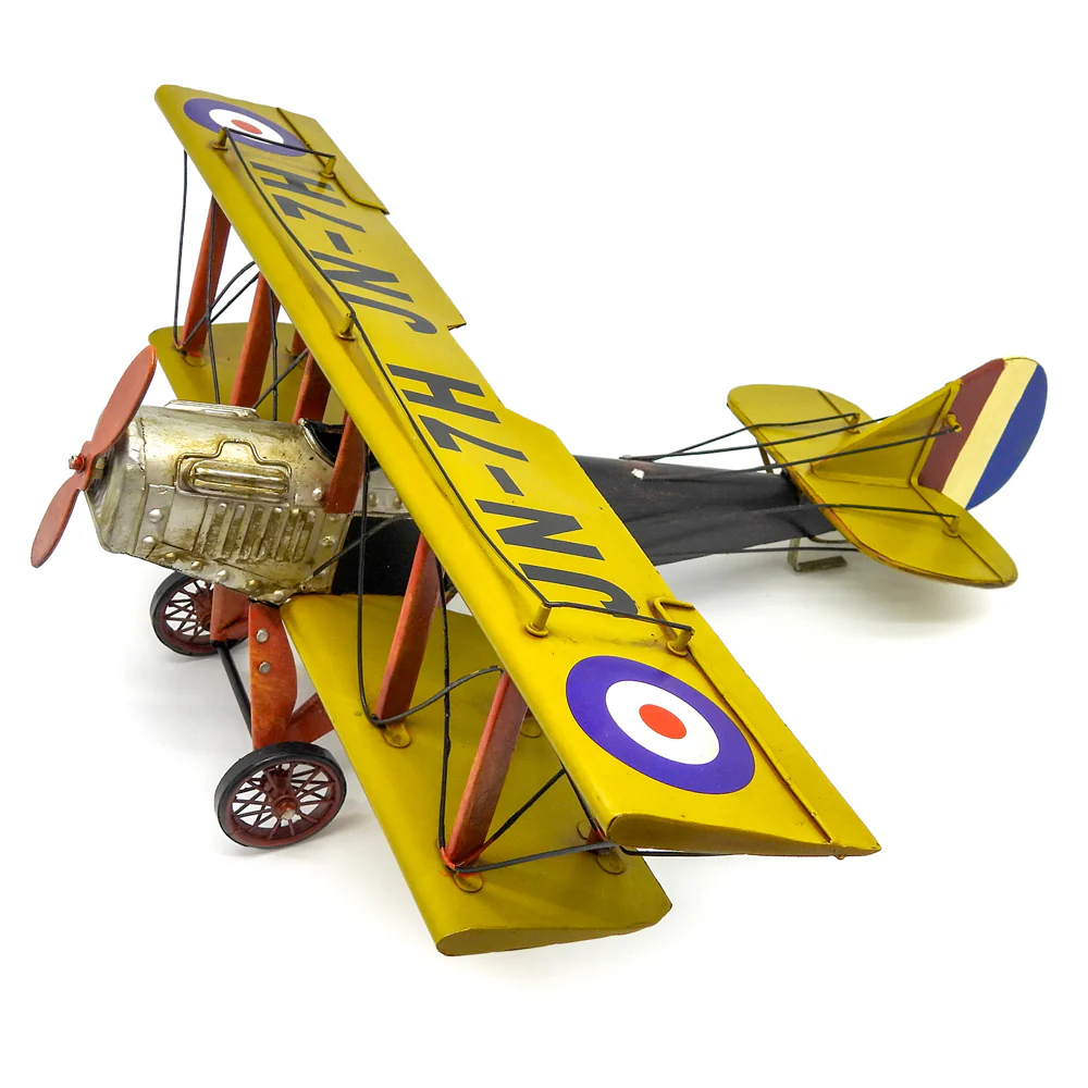 Boyle Metal Ornament Home Decor Collectible Curtis Jenny Plane 43x39x14.5cm - Image 6