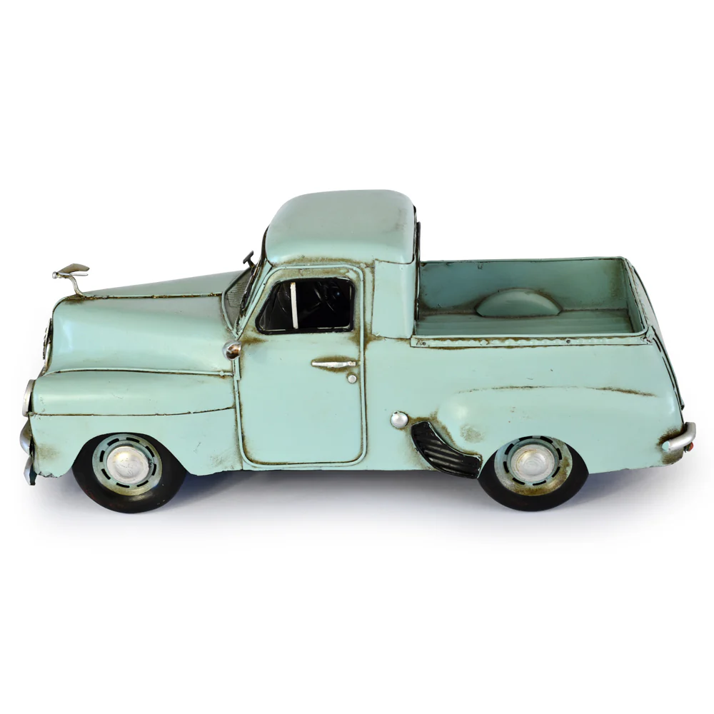 Boyle Metal Ornament Home Decor Collectible FJ Ute 31x12x12cm (Blue) - Image 3