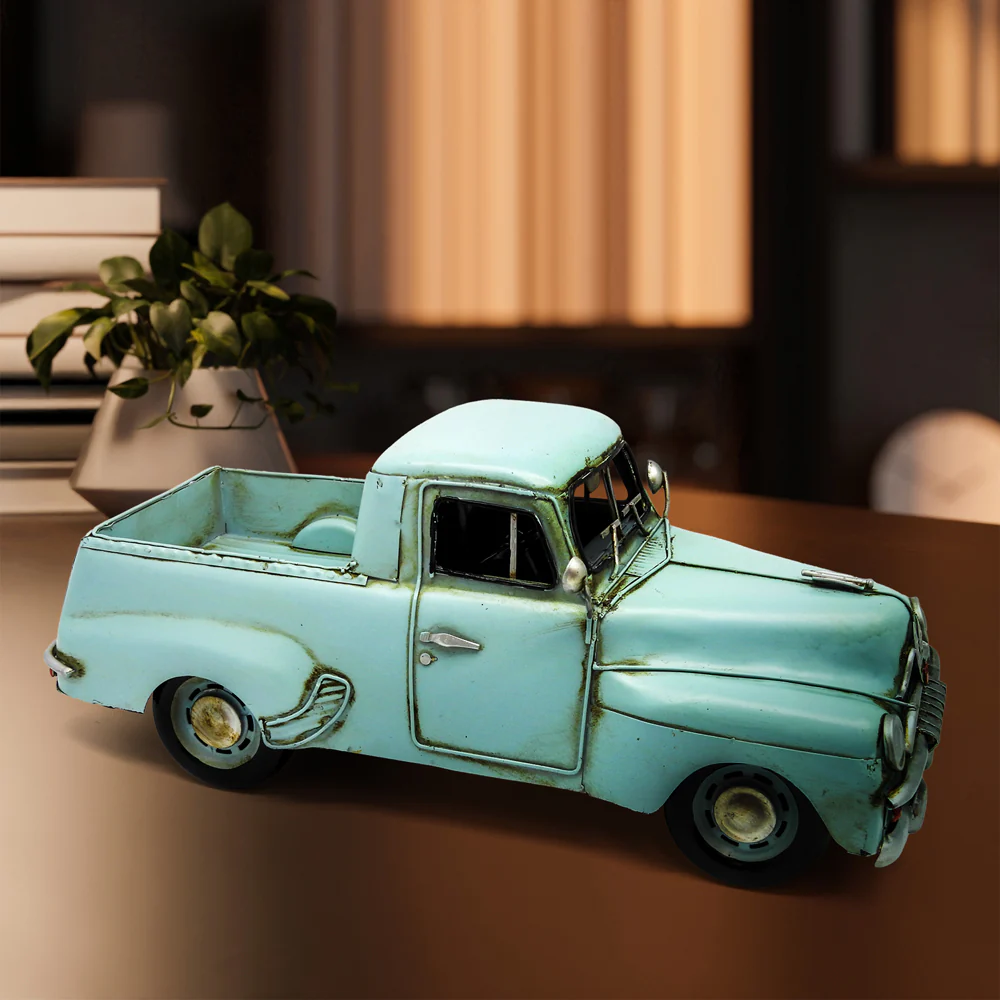 Boyle Metal Ornament Home Decor Collectible FJ Ute 31x12x12cm (Blue) - Image 8