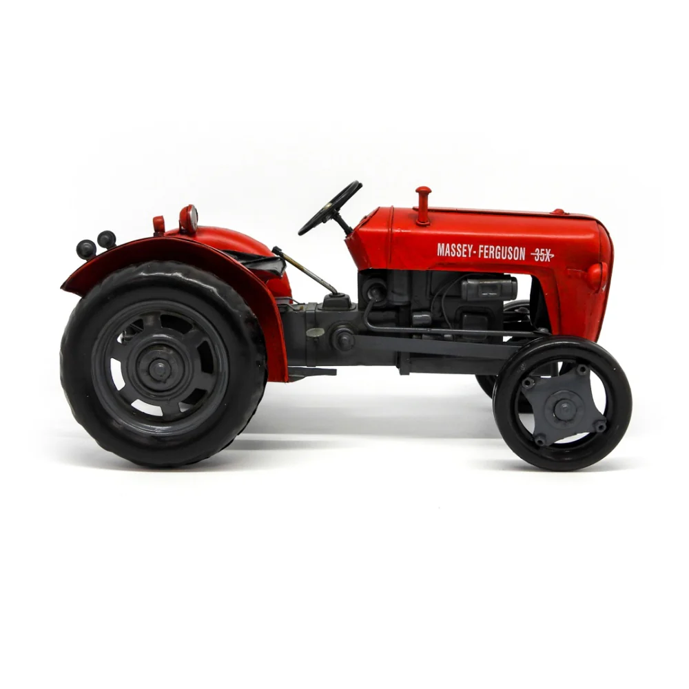 Boyle Metal Ornament Home Decor Collectible Massey Ferguson 35 Tractor 30cm - Image 2