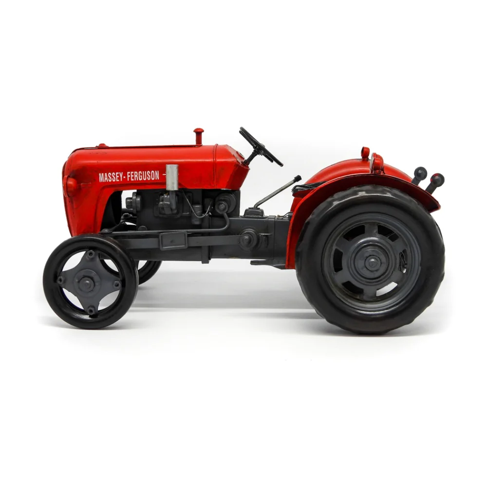Boyle Metal Ornament Home Decor Collectible Massey Ferguson 35 Tractor 30cm - Image 4