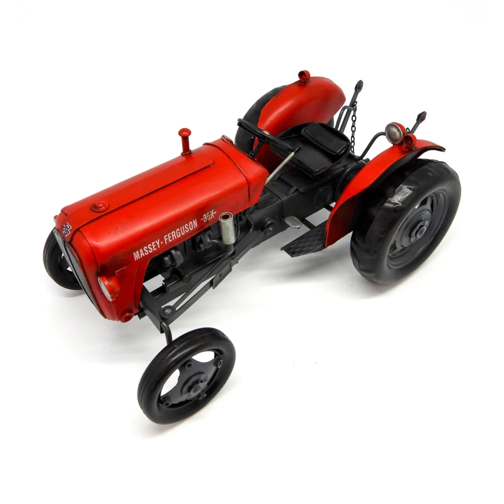 Boyle Metal Ornament Home Decor Collectible Massey Ferguson 35 Tractor 30cm - Image 5
