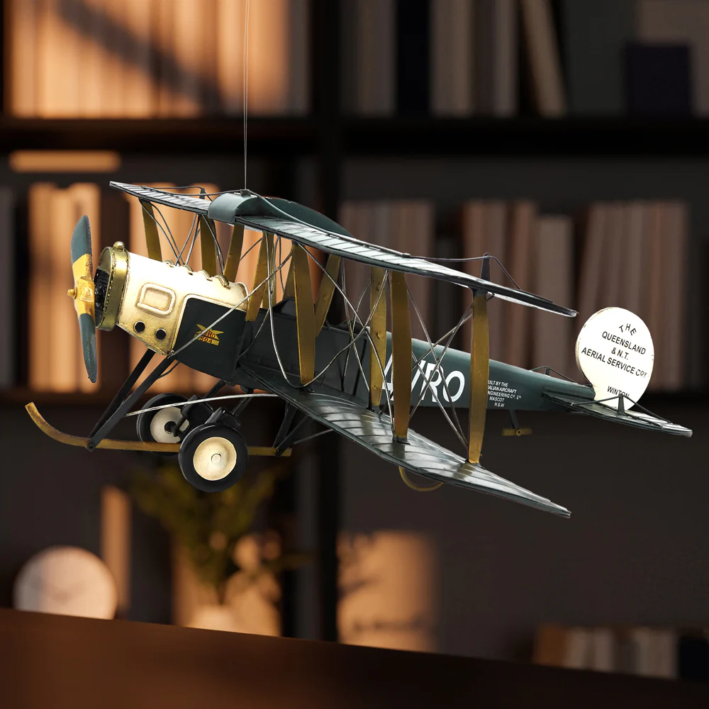 Boyle Metal Ornament Home Decor Collectible Queensland Arvo 504 Plane 50x50x16cm - Image 6
