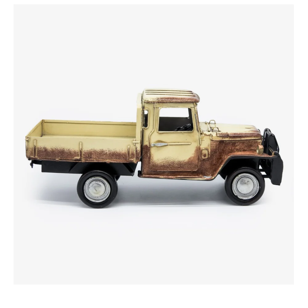 Boyle Metal Ornament Home Decor Collectible Toyota Land Cruiser Ute 29x13x12.5cm - Image 3