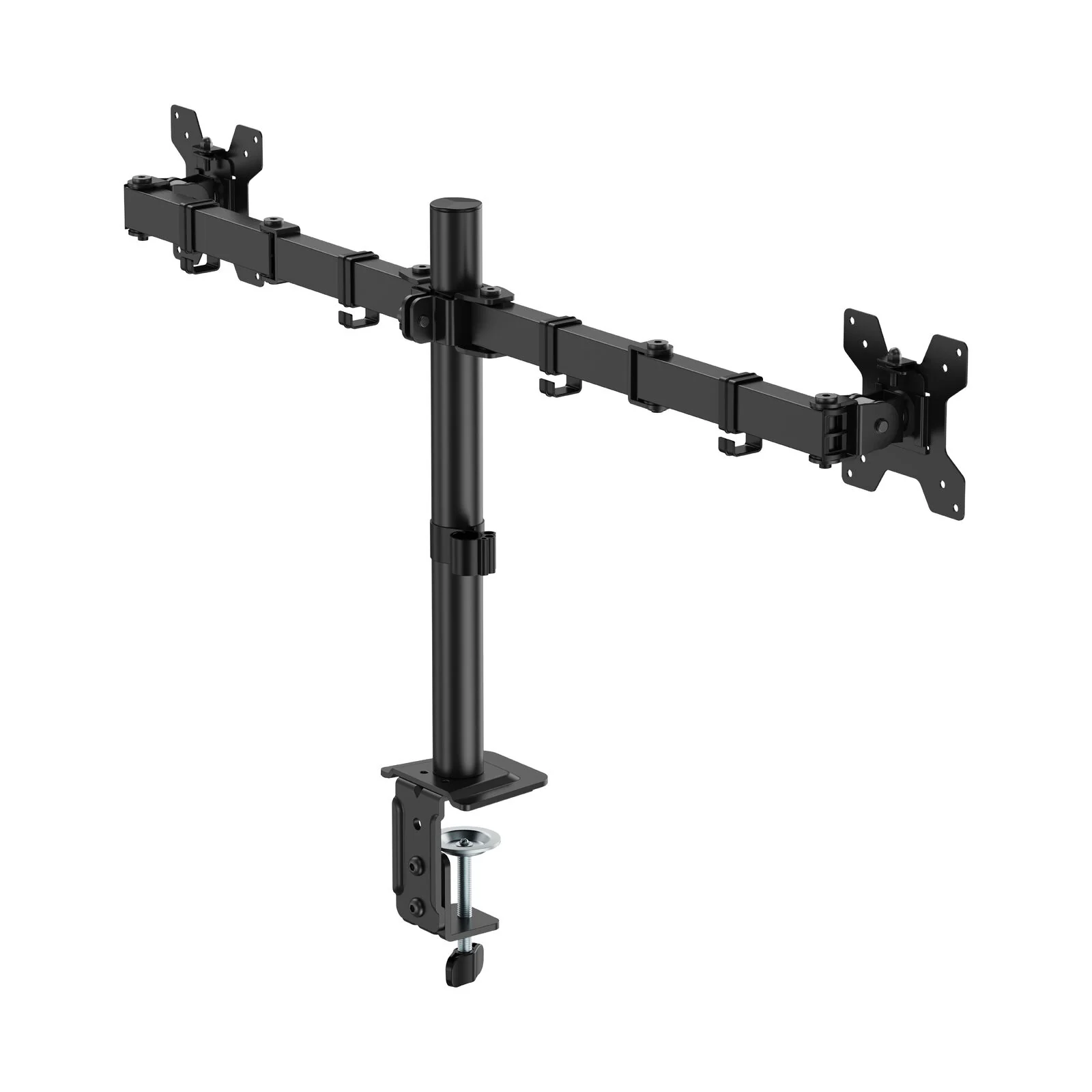 BR HOME Dual Screen Monitor Arm for 17-32" Displays Screen Holder Mount VESA (Matte Black) - Image 3
