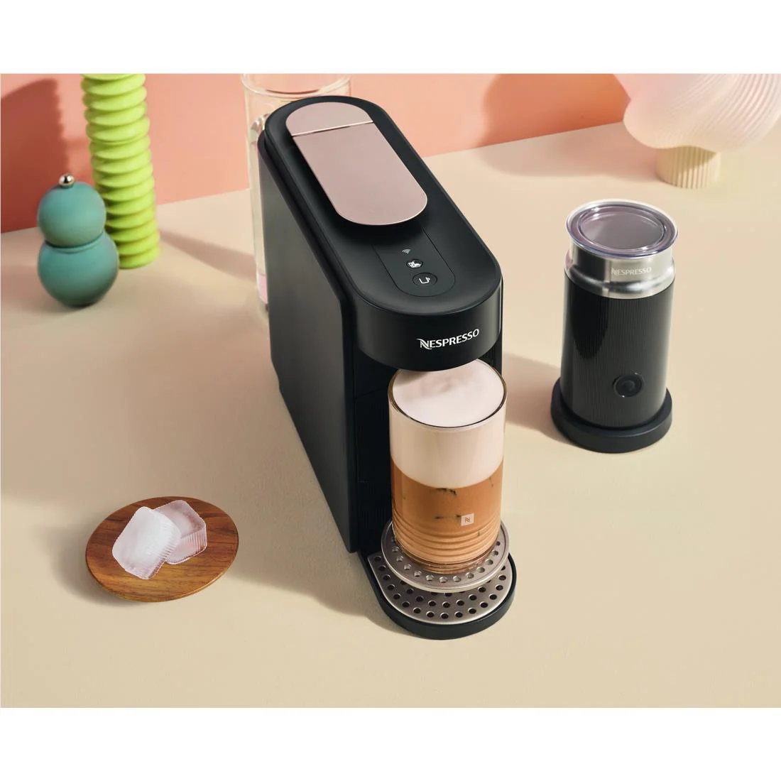 Breville Nespresso BNV650BLK Vertuo Up Bundle (Black) - Image 3