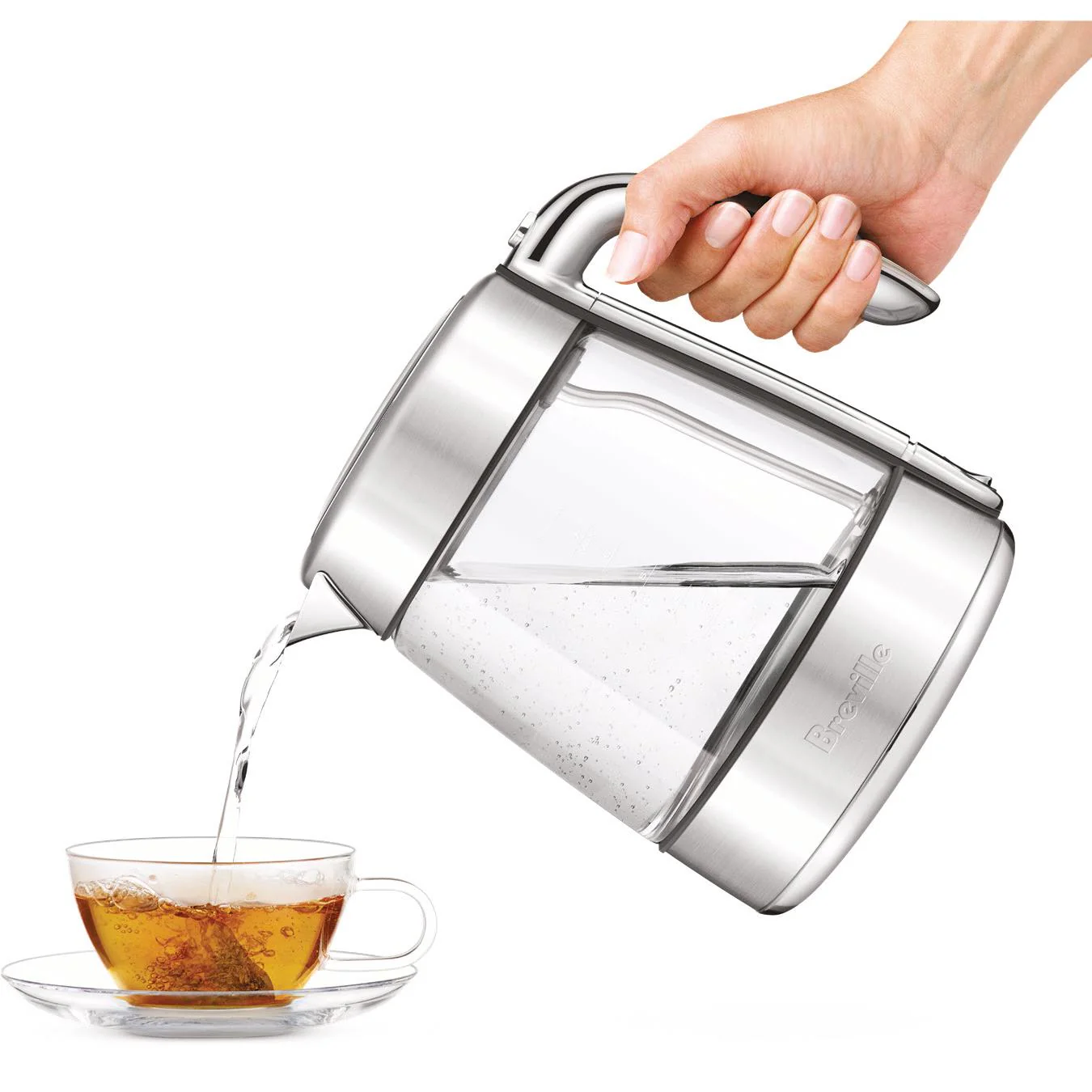 Breville the Crystal Luxe™ Kettle [Stainless Steel] - Image 3