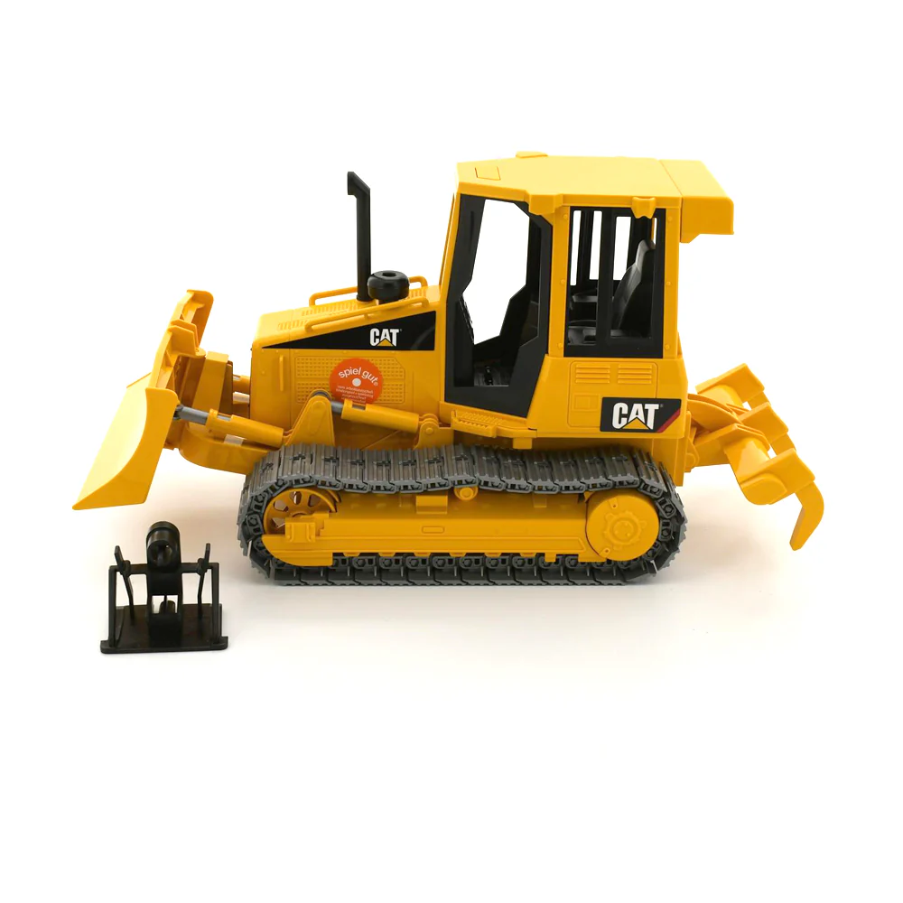 Bruder Licensed 1:16 Scale Caterpillar Track-Type Tractor with Ripper Model Yellow - Image 2