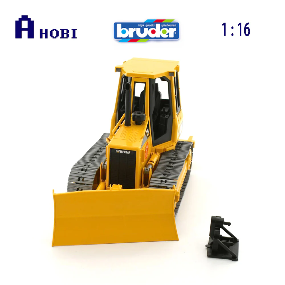 Bruder Licensed 1:16 Scale Caterpillar Track-Type Tractor with Ripper Model Yellow - Image 3