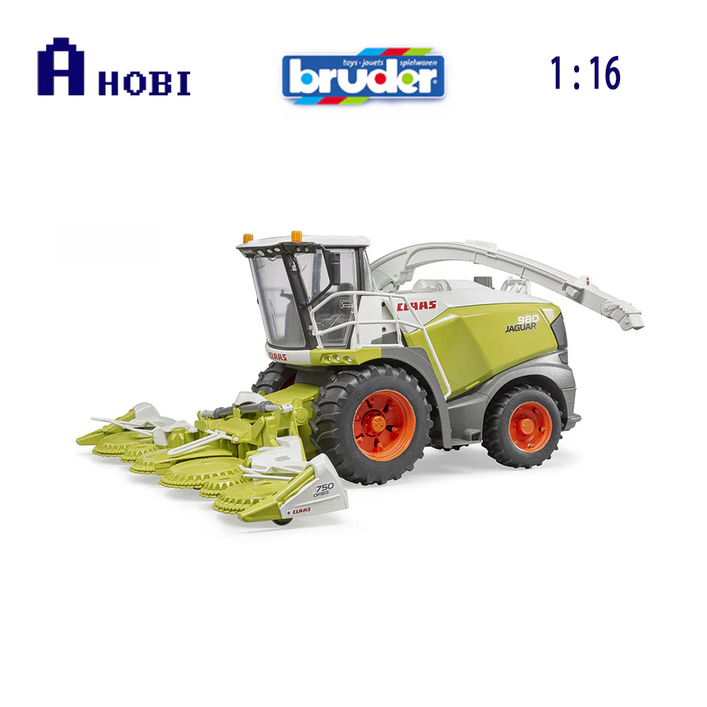 Bruder Licensed 1:16 Scale Claas Jaguar 980 Field chopper Model Set - Image 3