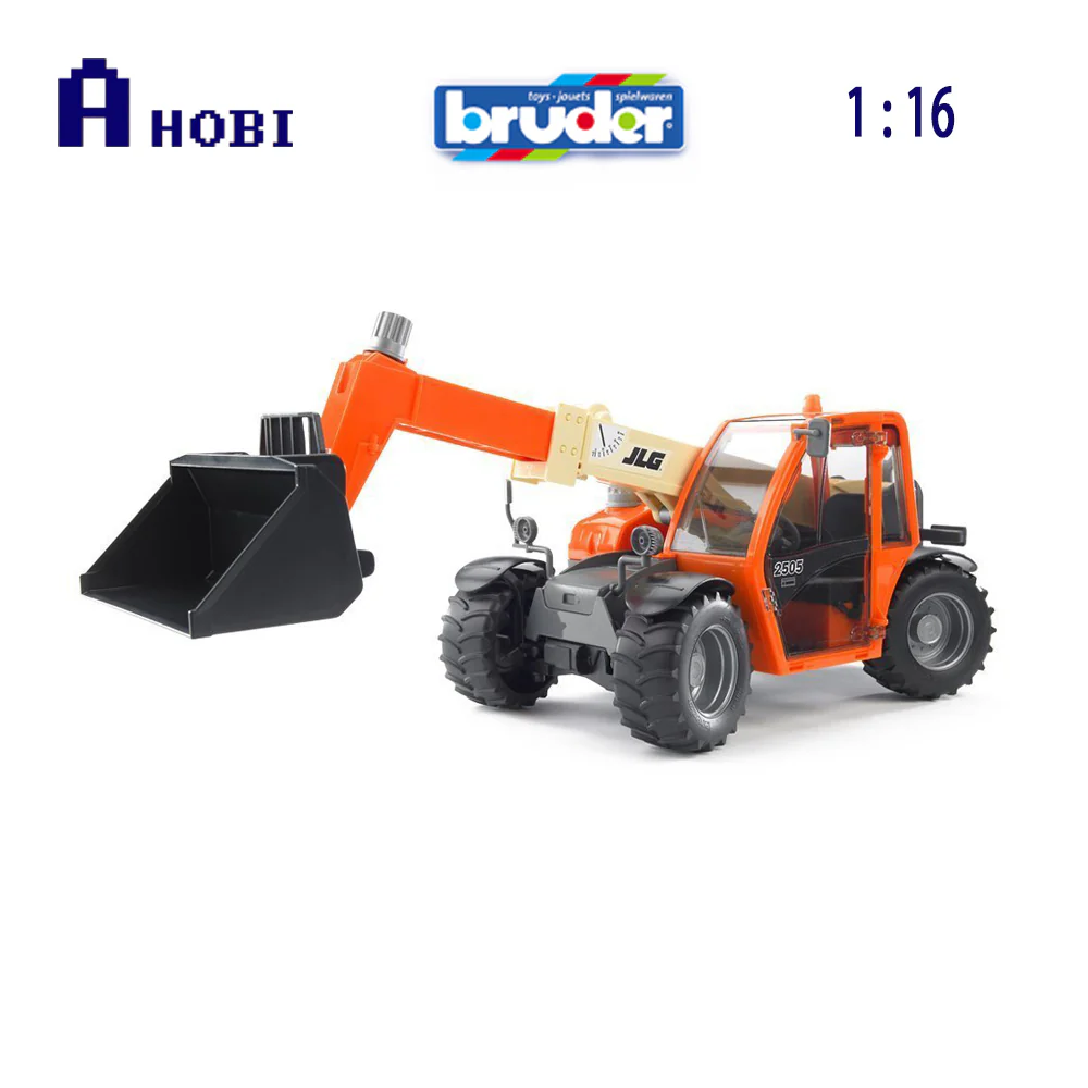 Bruder Licensed 1:16 Scale JLG 2505 Telescopic Loader Telehandler Model Orange - Image 3