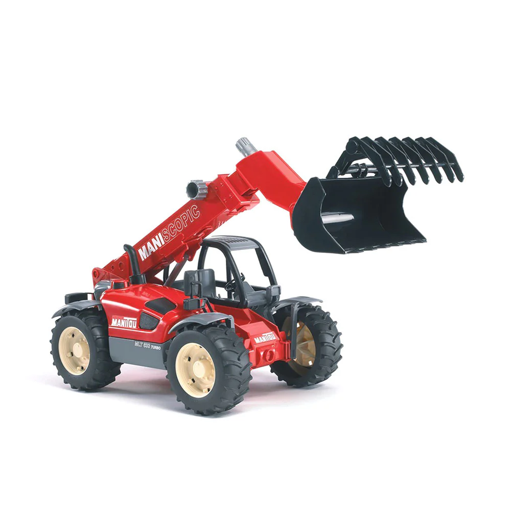 Bruder Licensed 1:16 Scale Manitou Telescopic Loader MLT 633 Red - Image 2
